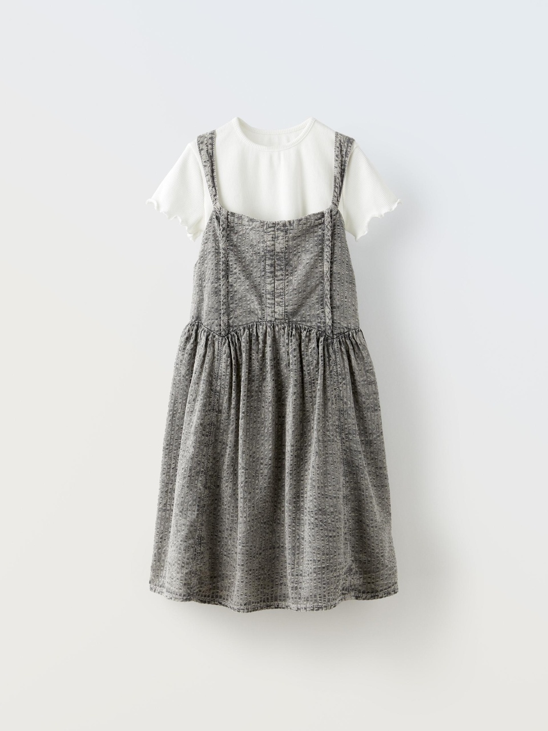 

ZARA Girls Grey Dresses