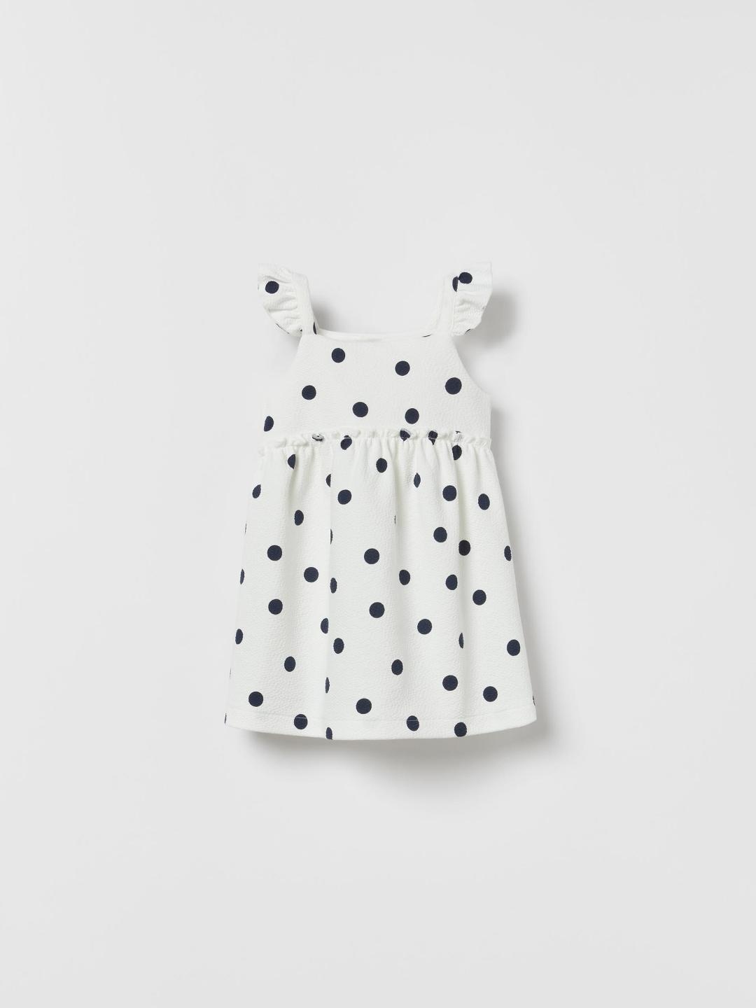 

ZARA Girls Navy Blue Dresses