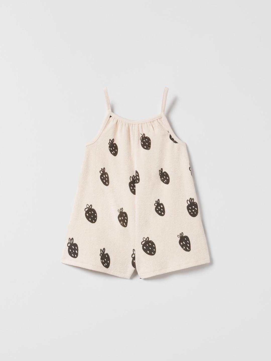 

ZARA Girls Beige Dresses