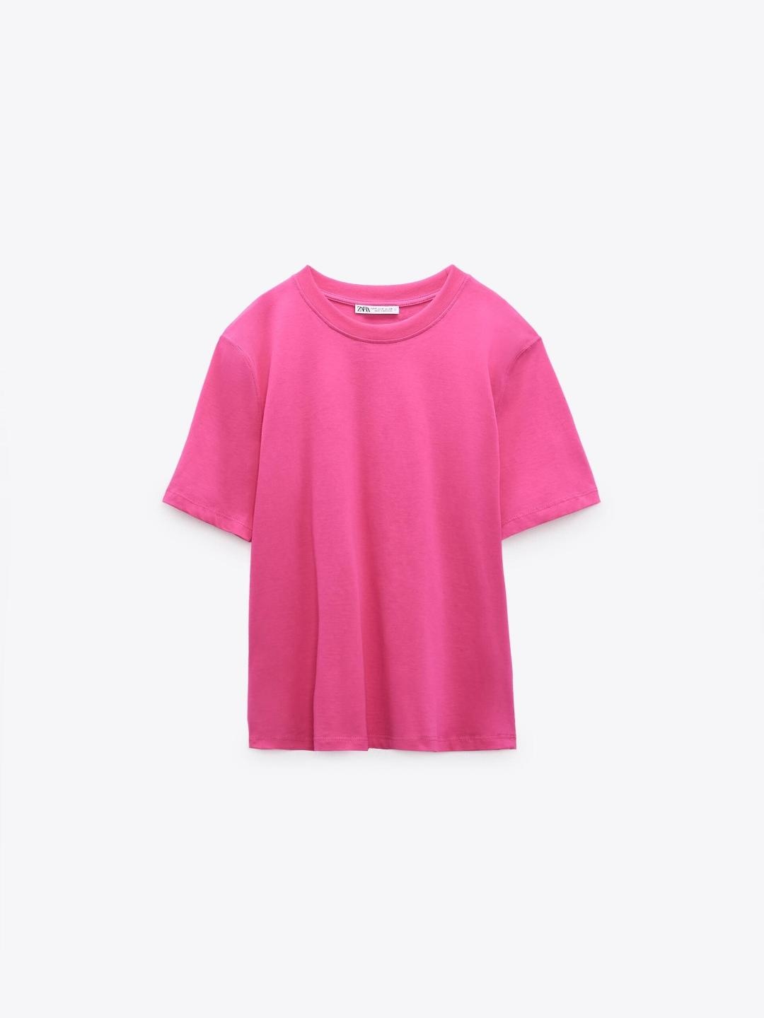 

ZARA Women Purple Tshirts
