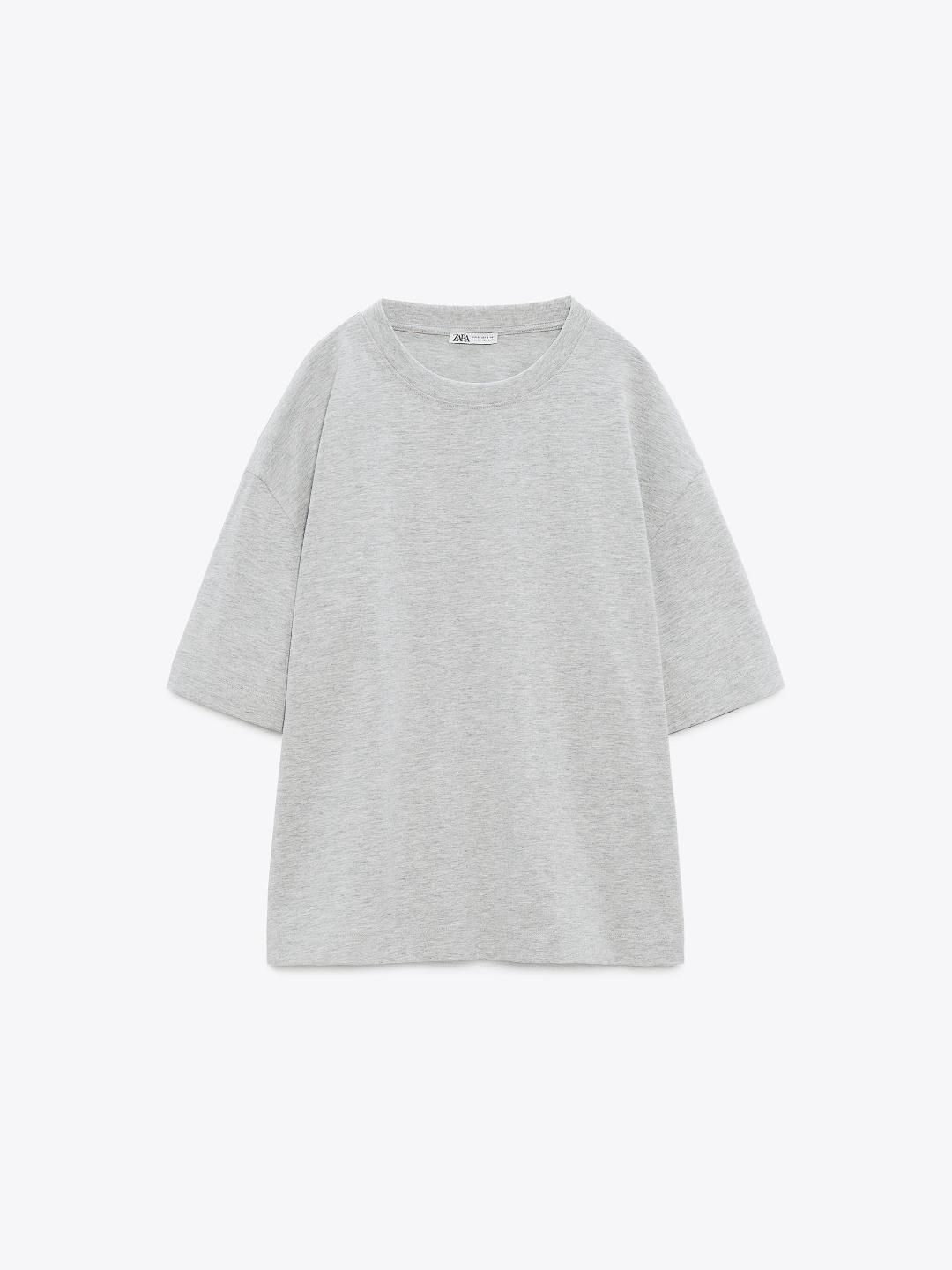 

ZARA Women Grey Tshirts