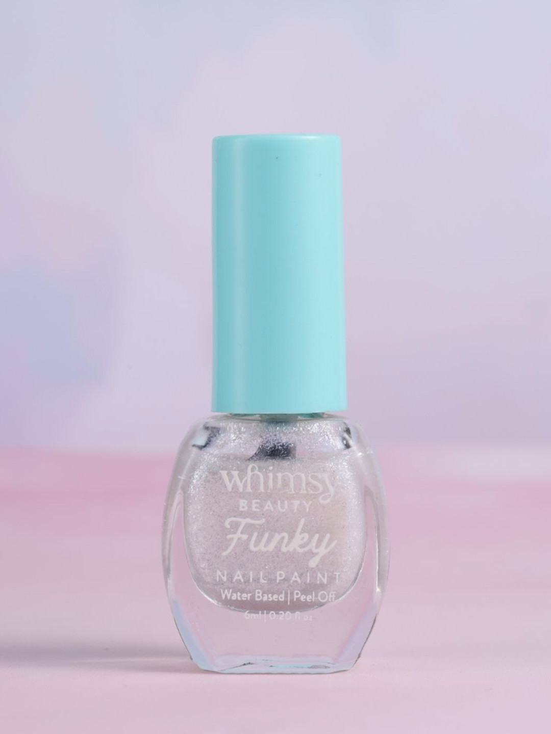 

Whimsy Beauty Peel Off Water Based Nail Paint-6 ML- Silver
