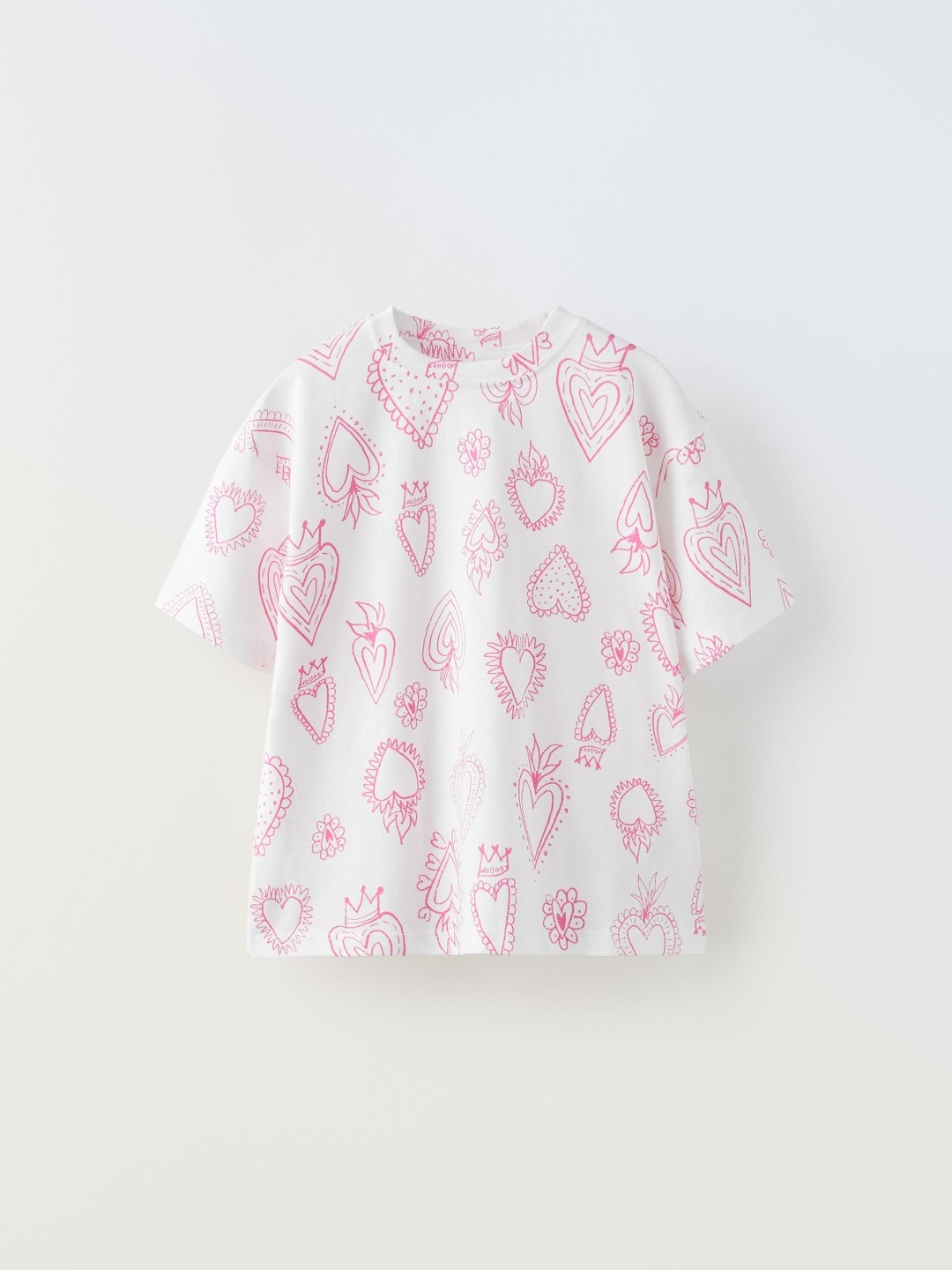 

ZARA Girls Pink Tshirts