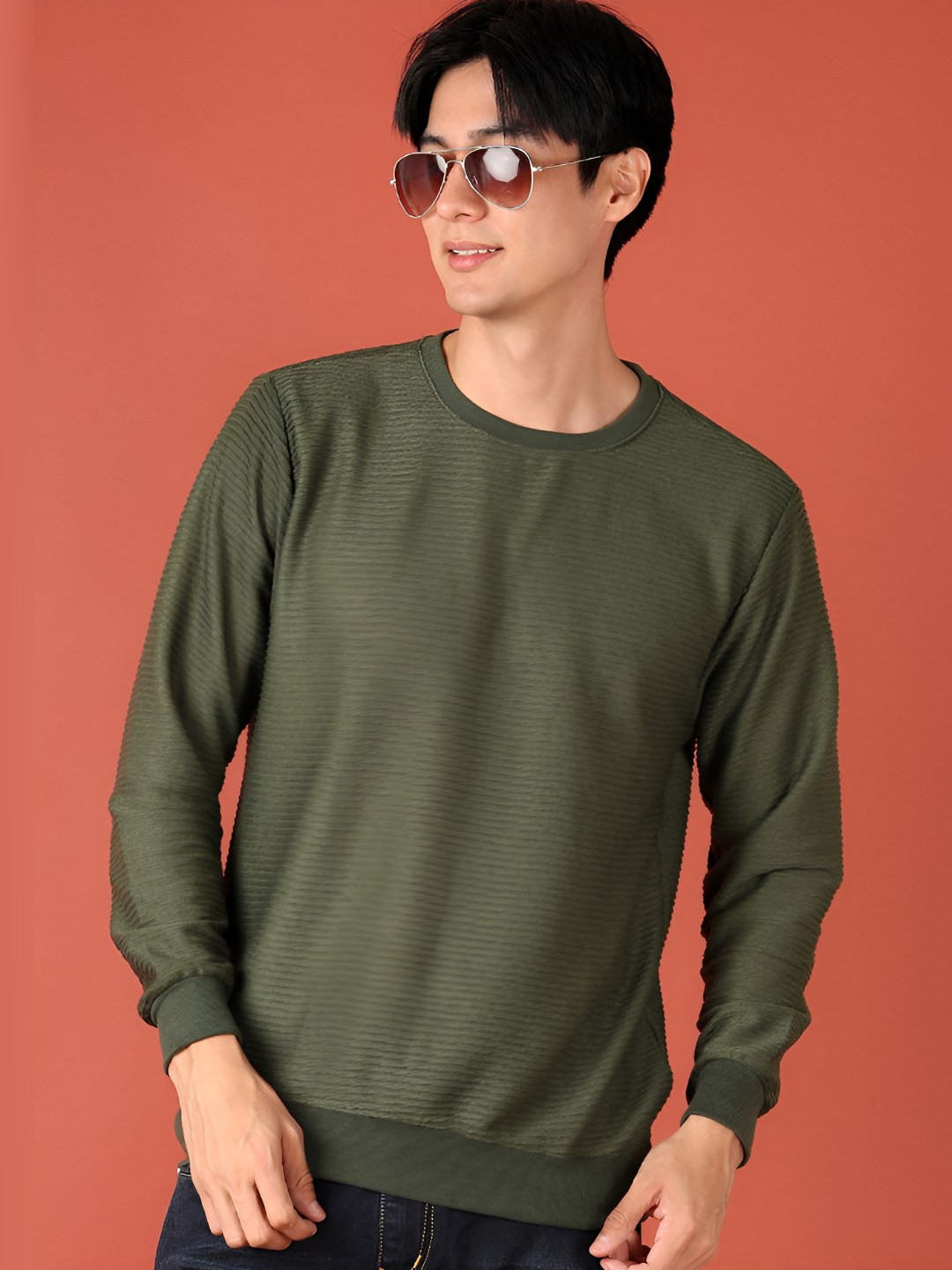 

V-Mart Men T-shirt, Olive