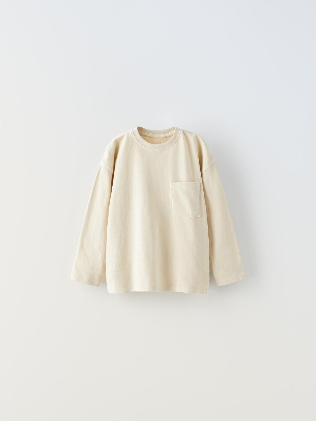 

ZARA Kids-Unisex White Tshirts