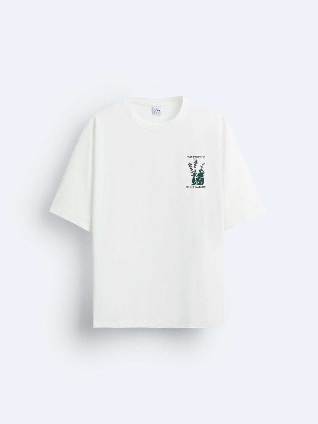 

ZARA Men White Tshirts