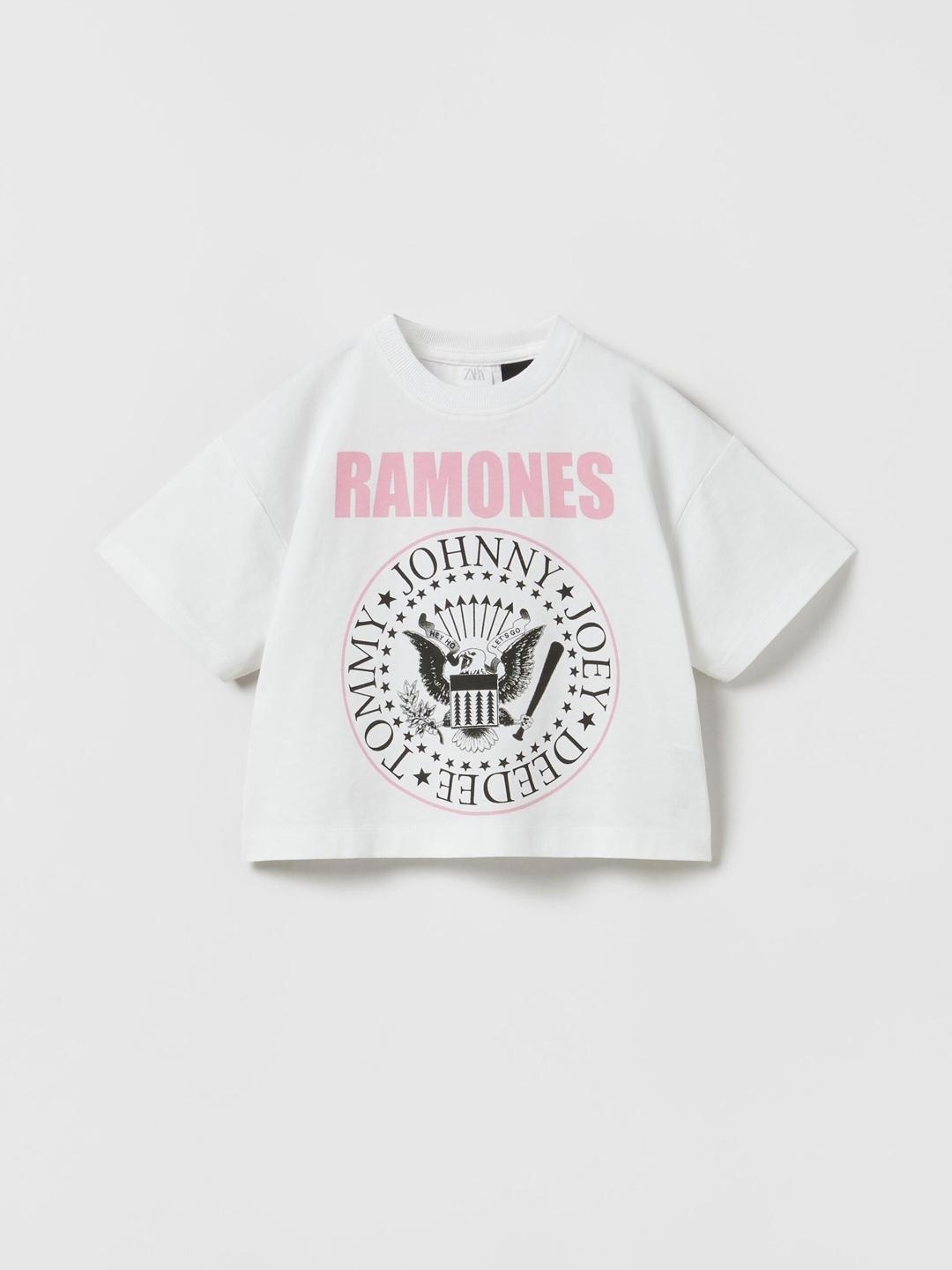 

ZARA Girls White Tshirts