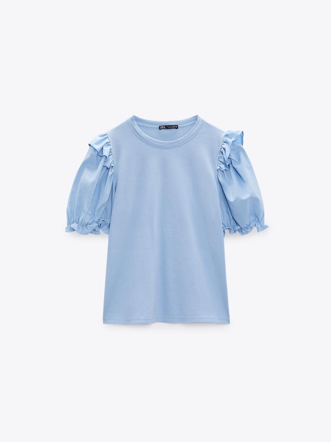 

ZARA Women Blue Tshirts