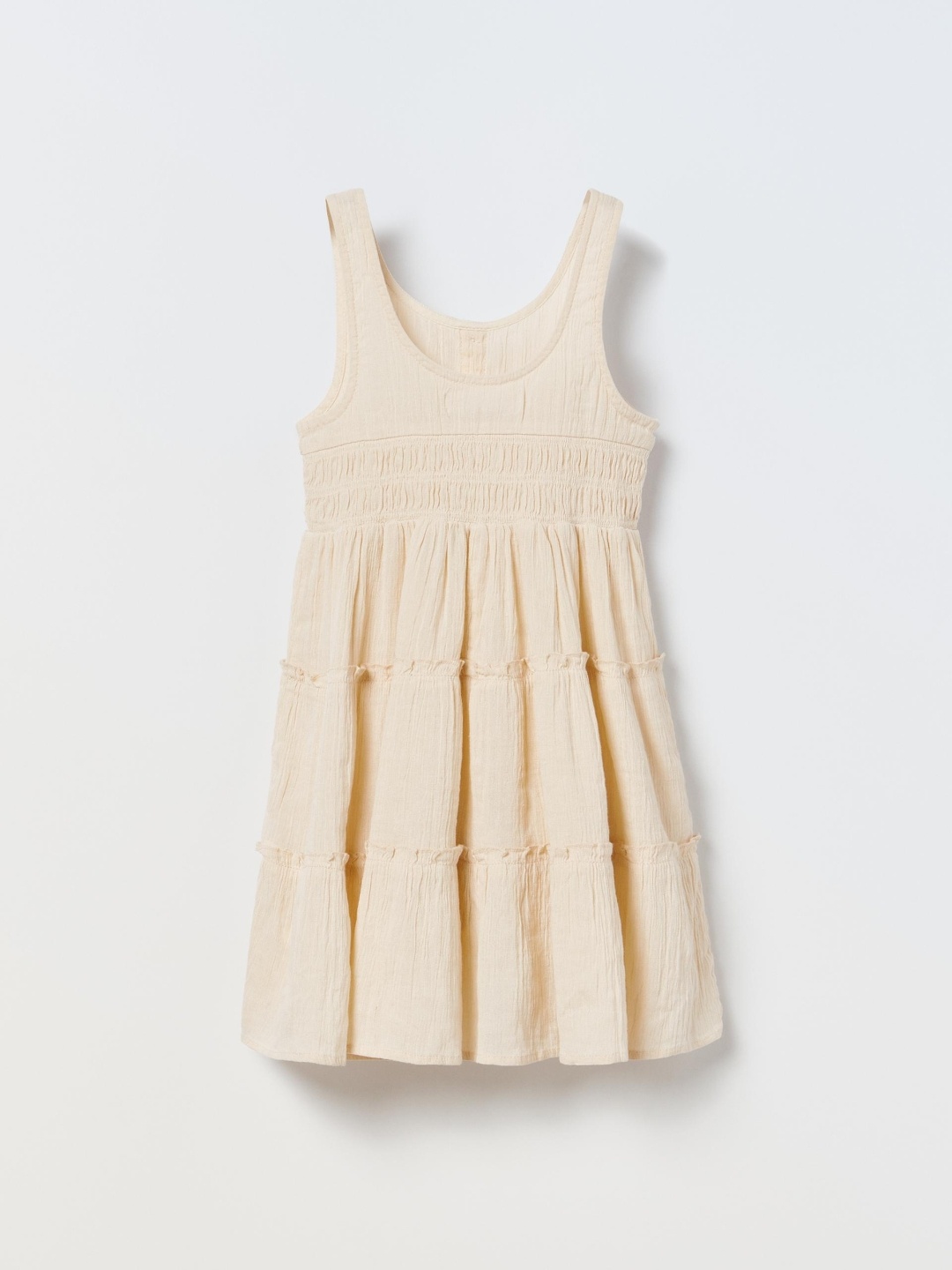 

ZARA Girls Beige Dresses