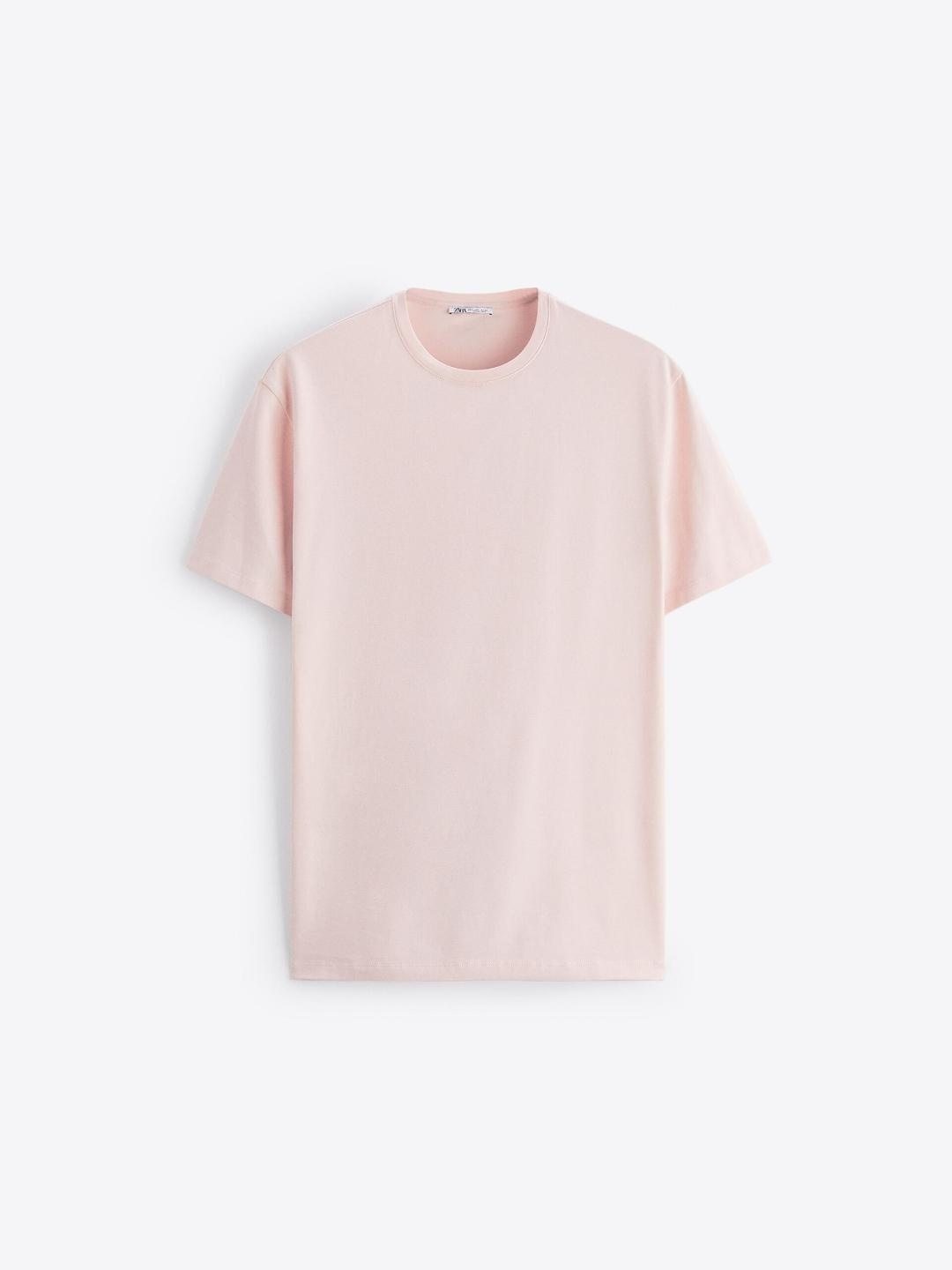 

ZARA Men Pink Tshirts