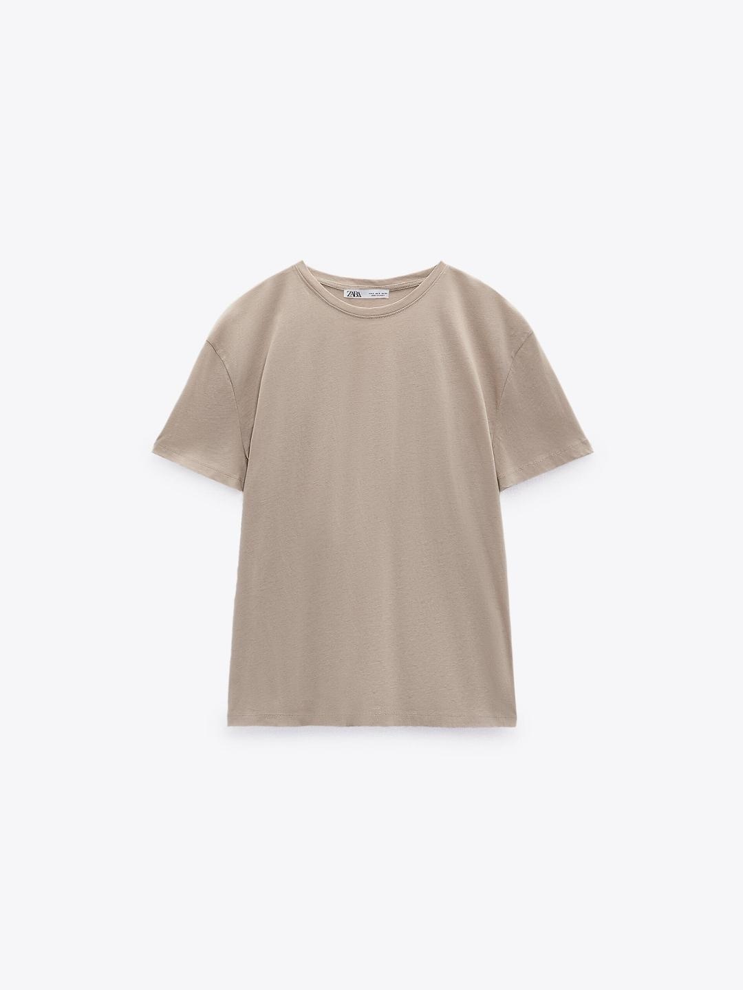 

ZARA Women Brown Tshirts