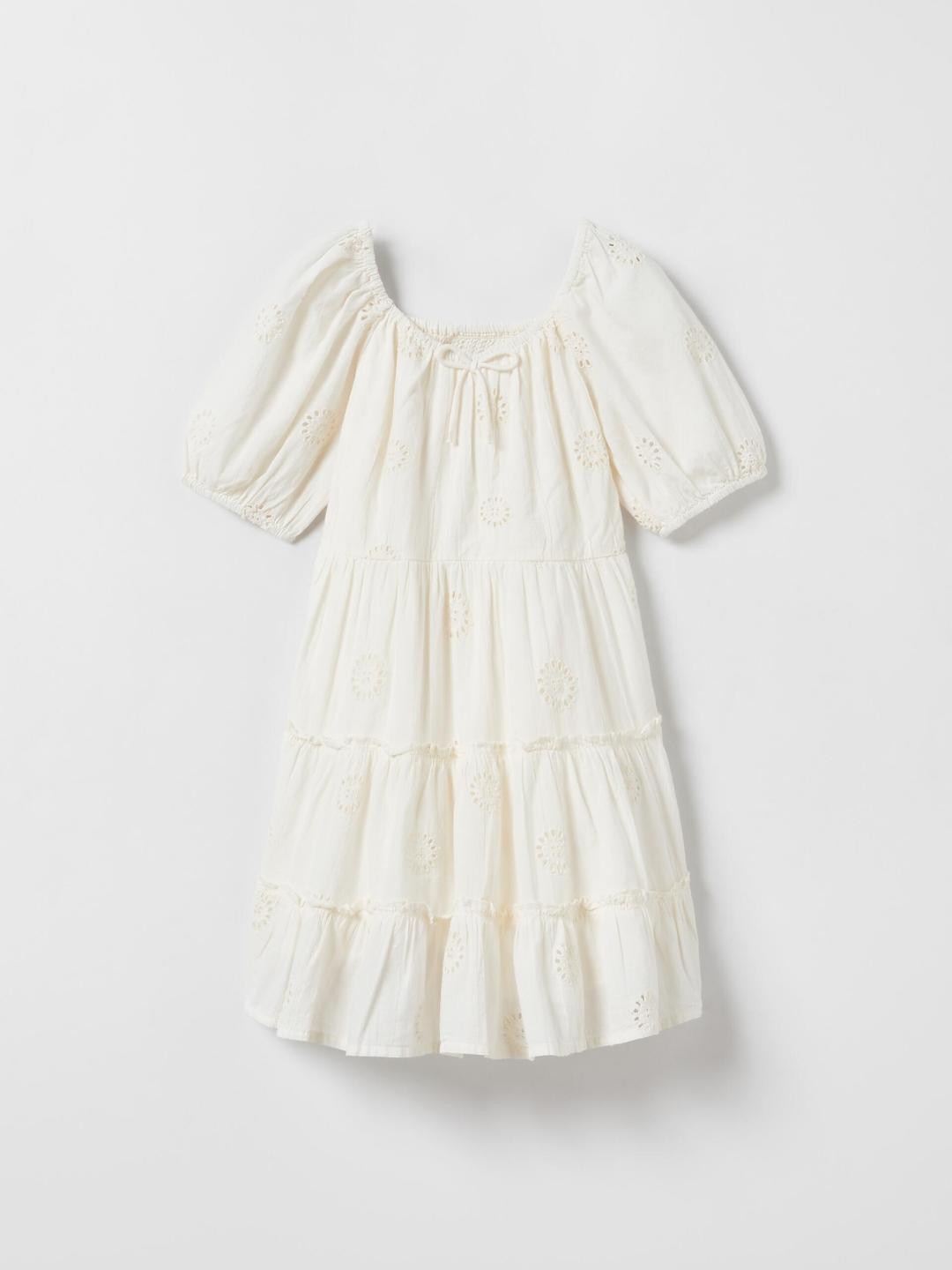 

ZARA Girls Cream Dresses