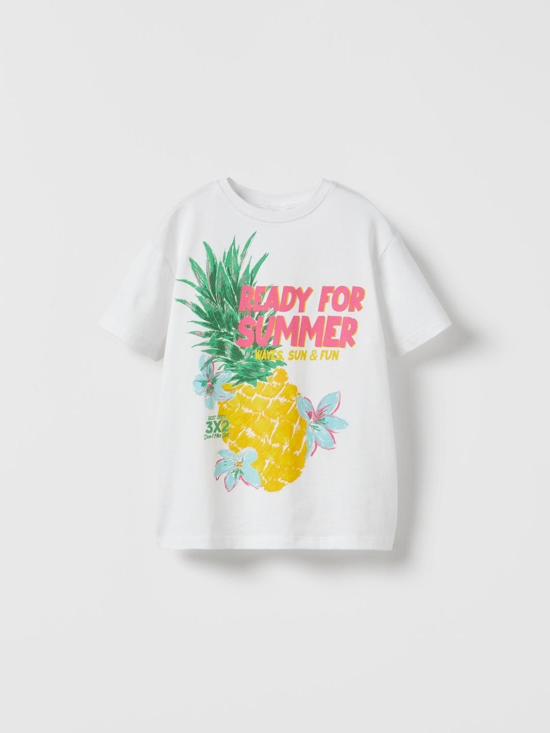 

ZARA Girls Yellow Tshirts