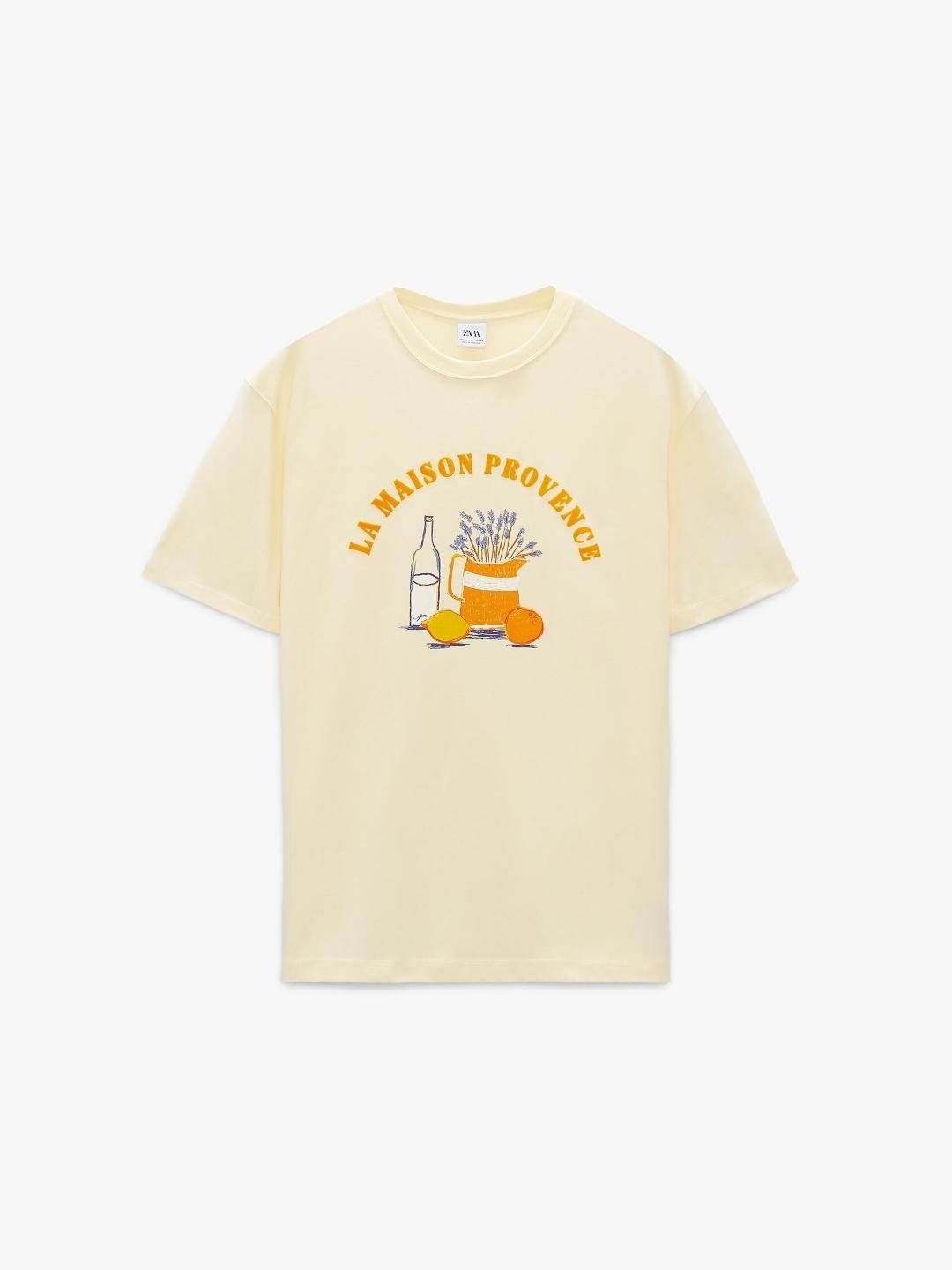 

ZARA Men Yellow Tshirts