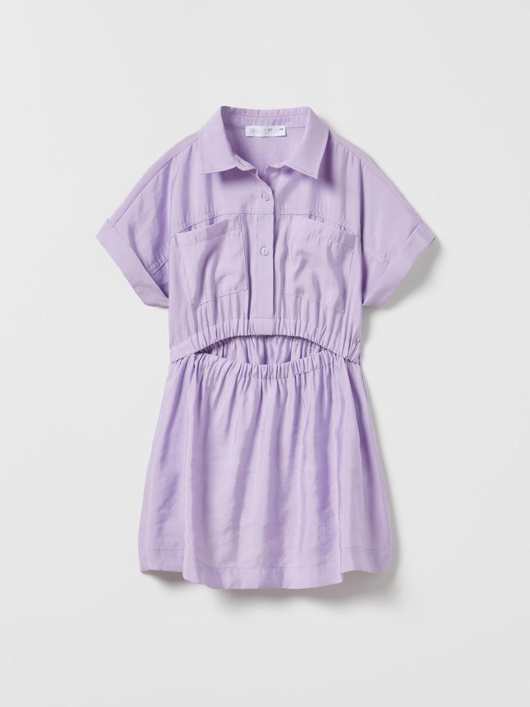 

ZARA Girls Mauve Dresses