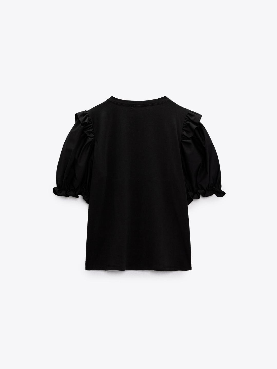 

ZARA Women Black Tshirts