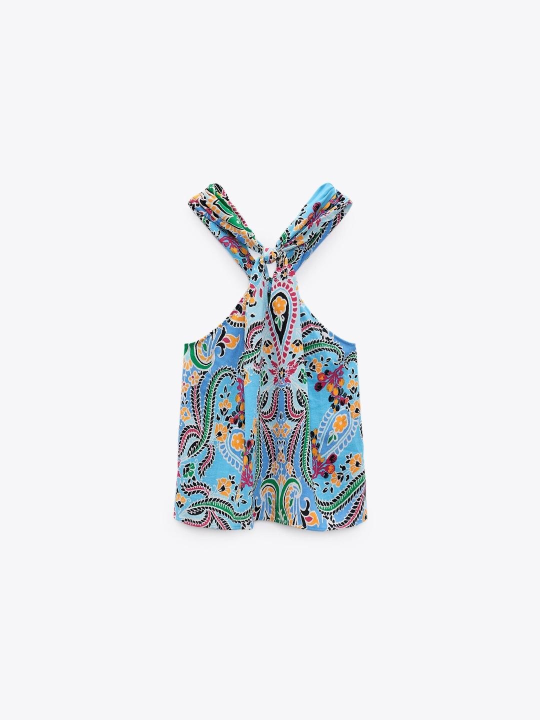 

ZARA Women Blue Tshirts