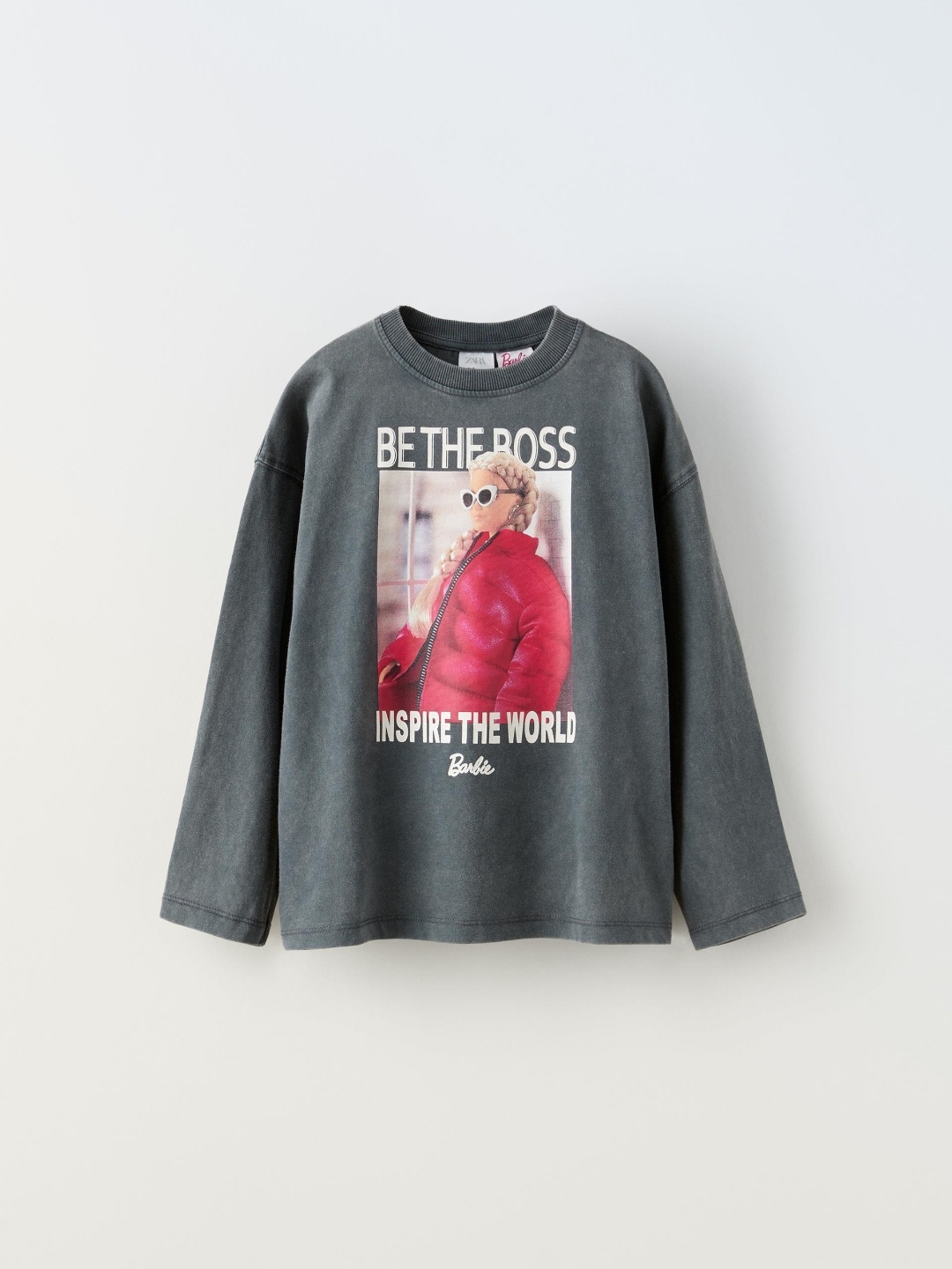 

ZARA Girls Grey Tshirts