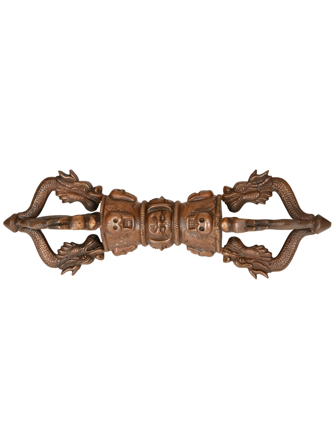 

Exotic India Brown Religious Idol Showpiece