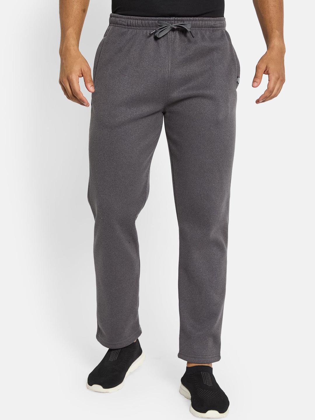 

Octave Men Regular Fit Mid-Rise Track Pants, Grey
