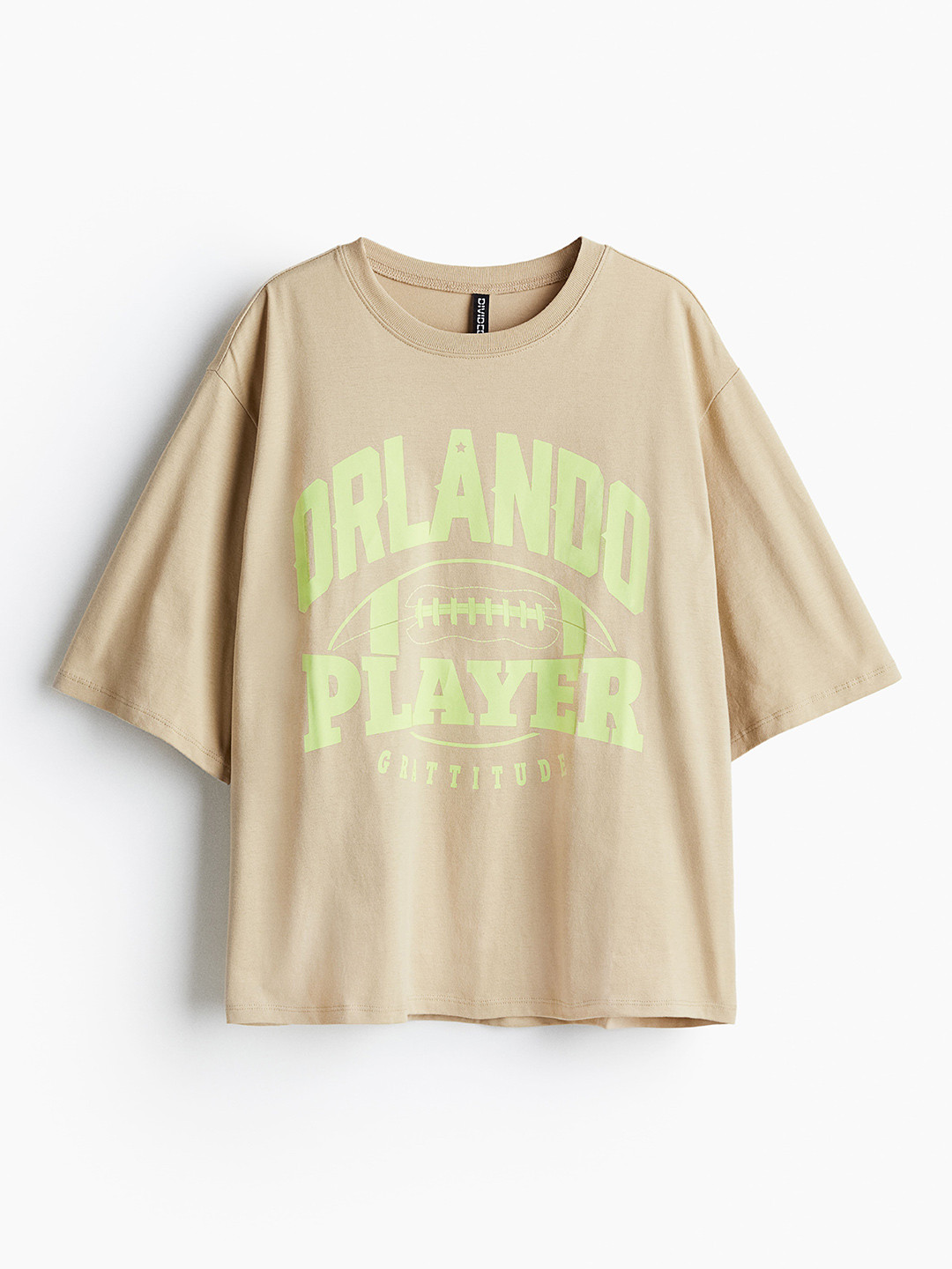 

H&M Tops Short Sleeve, Beige