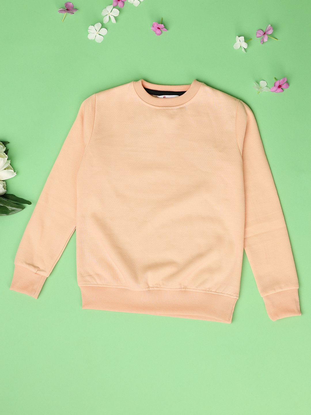 

V-Mart Girls Sweatshirt, Peach