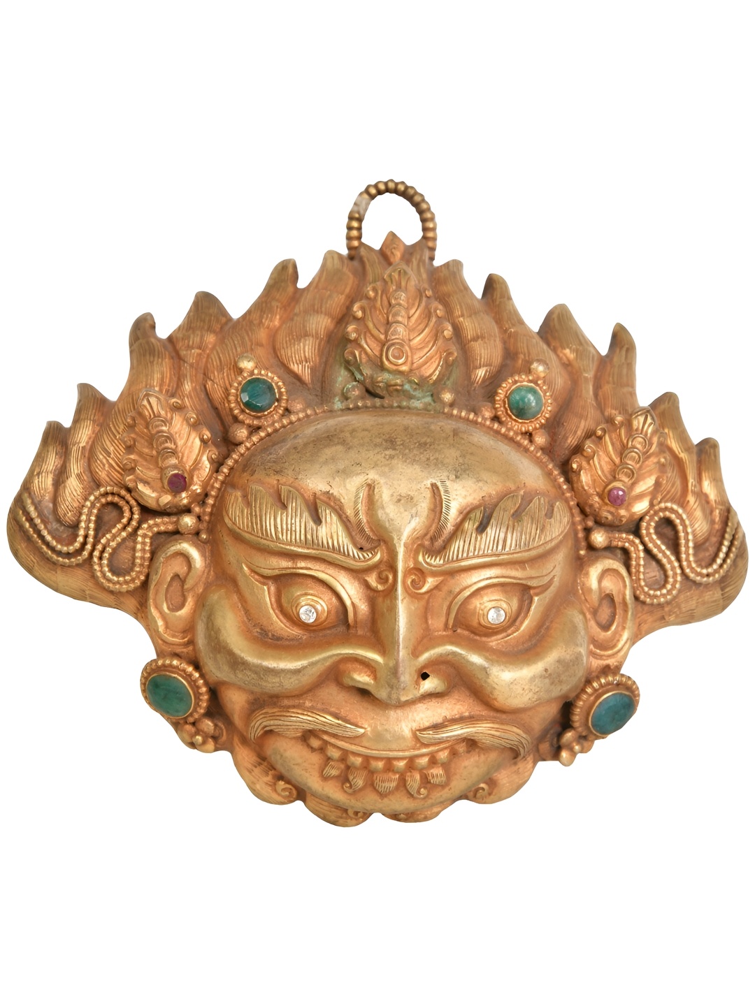 

Exotic India Gold Toned Religious Idol Showpiece