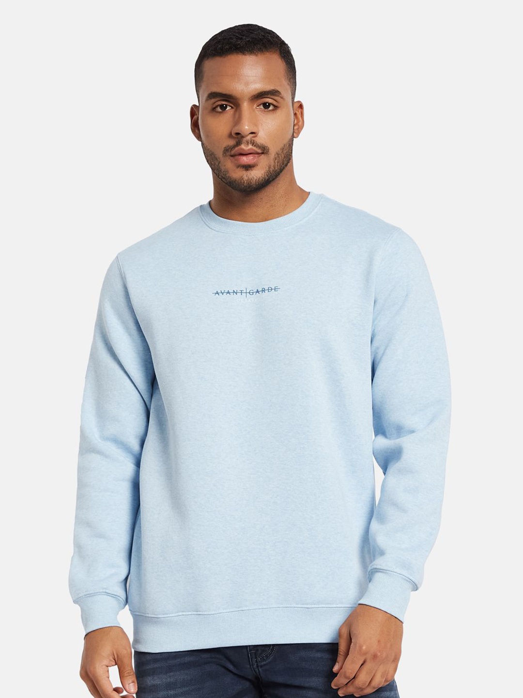 

Octave Men Round Neck Sweatshirt, Blue