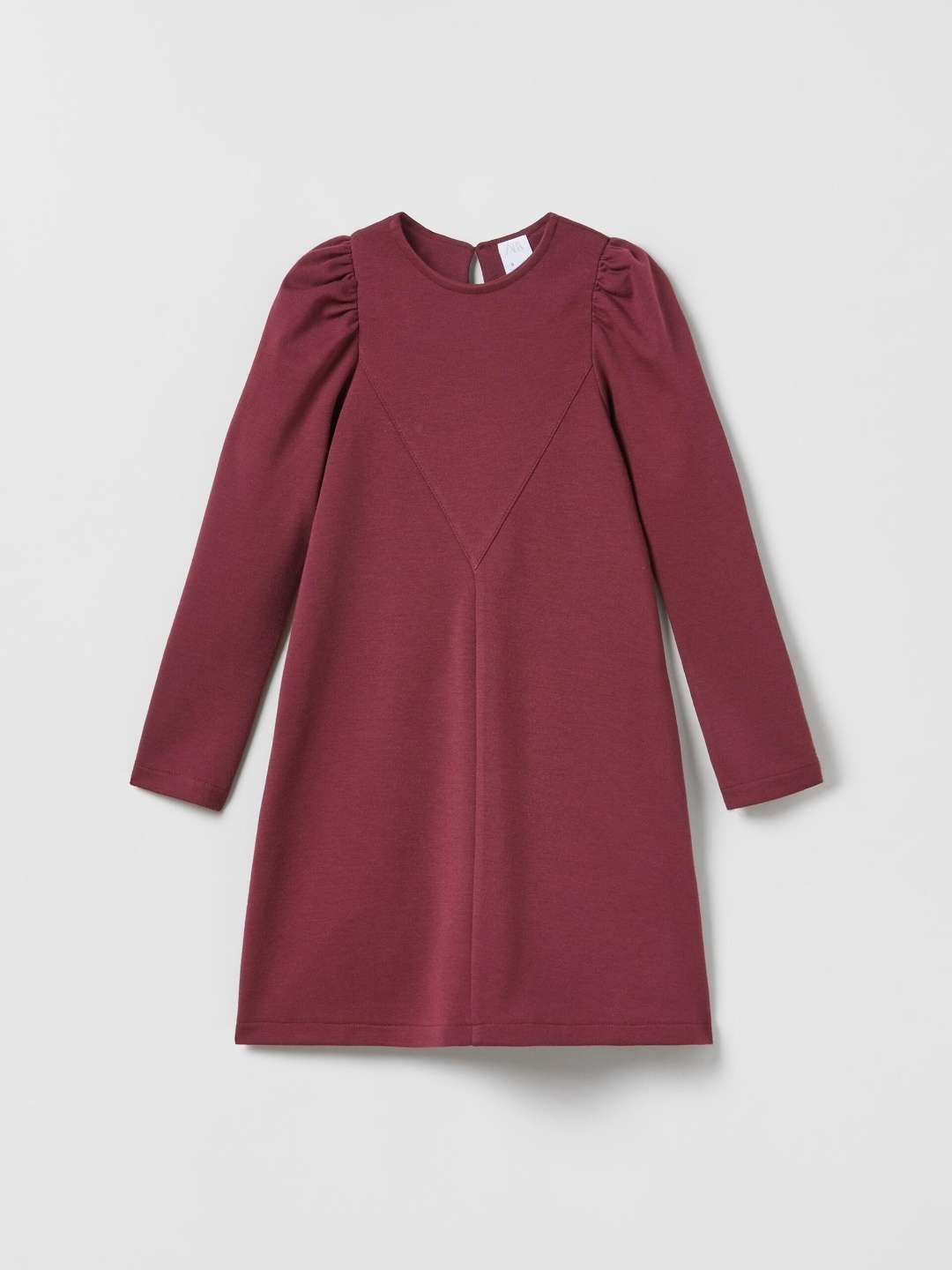 

ZARA Girls Burgundy Dresses