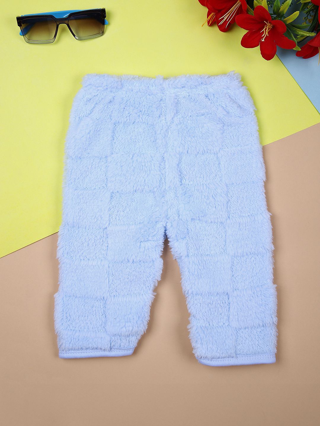 

V-Mart Infant Self-Design Track Pants, Blue