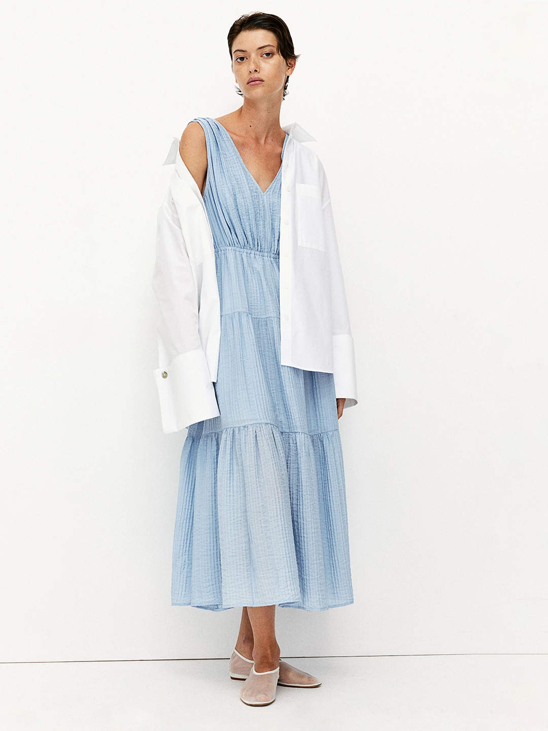 

H&M Women Maxi Dresses, Blue