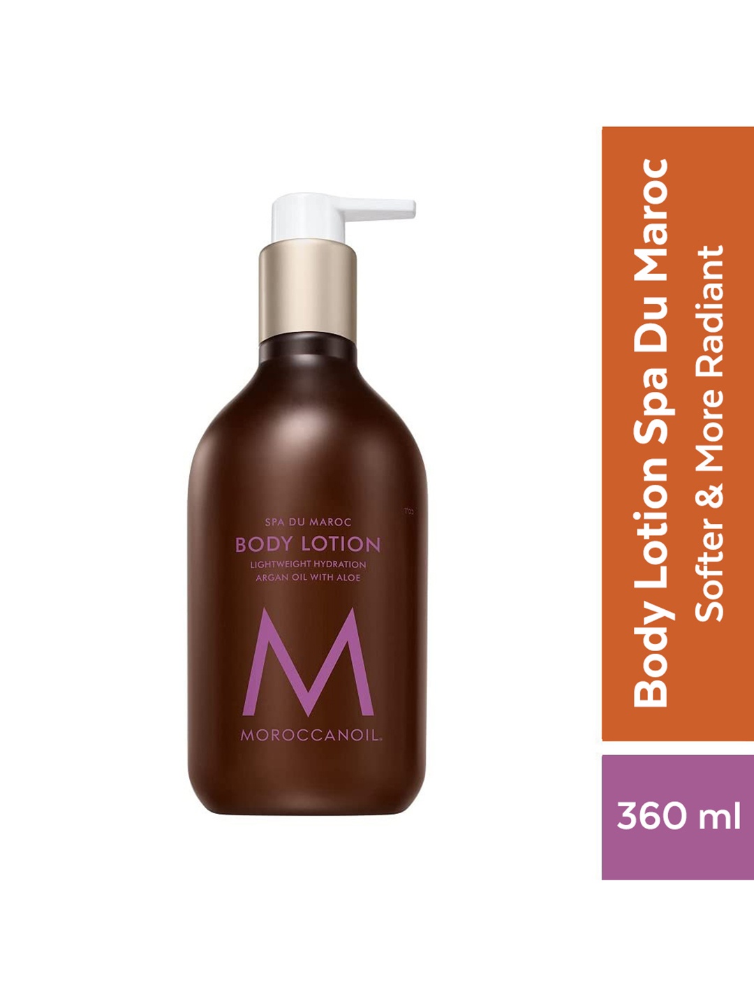 

MOROCCANOIL Spa Du Maroc Lightweight Body Lotion - 360ml, Brown