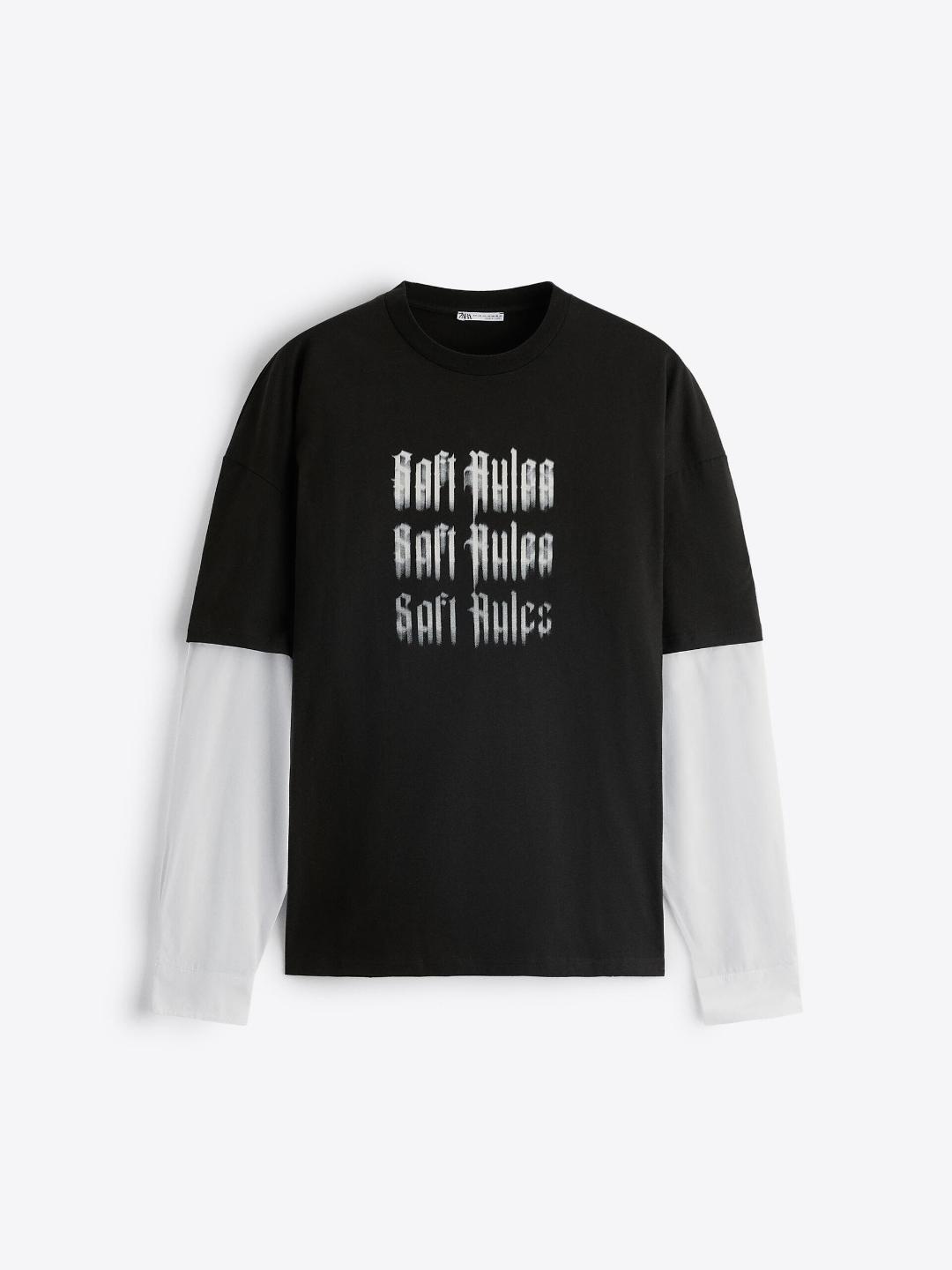 

ZARA Men Black Tshirts