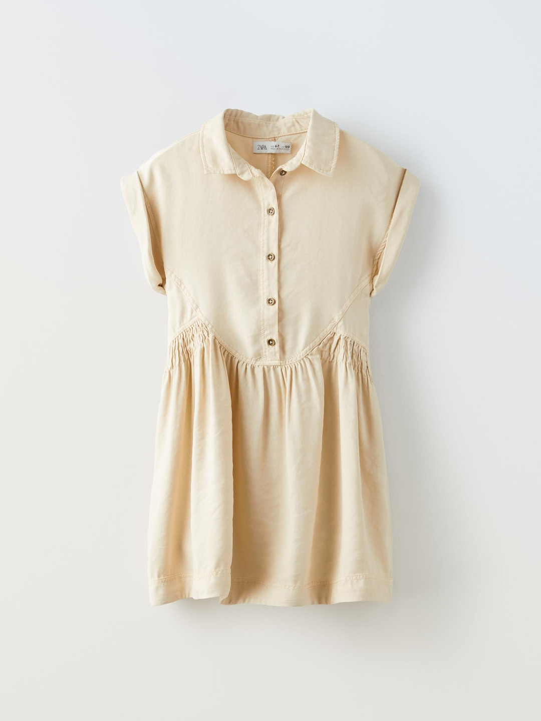 

ZARA Girls Cream Dresses