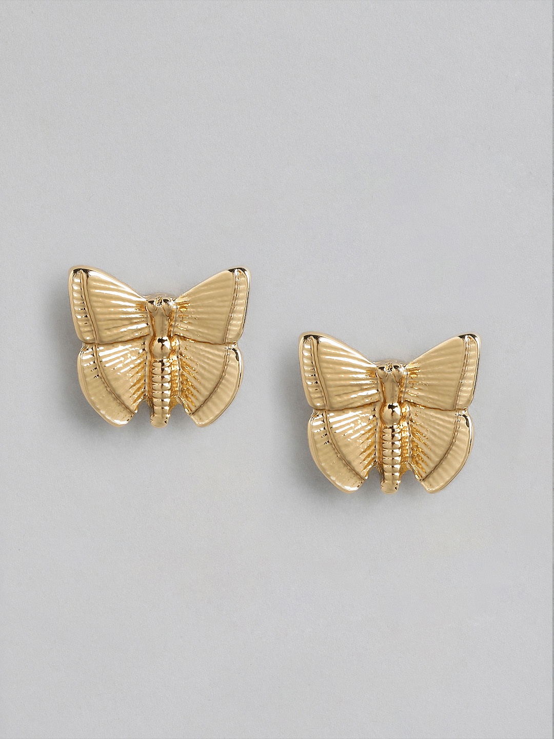 

Forever New Gold-Plated Butterfly Shaped Studs