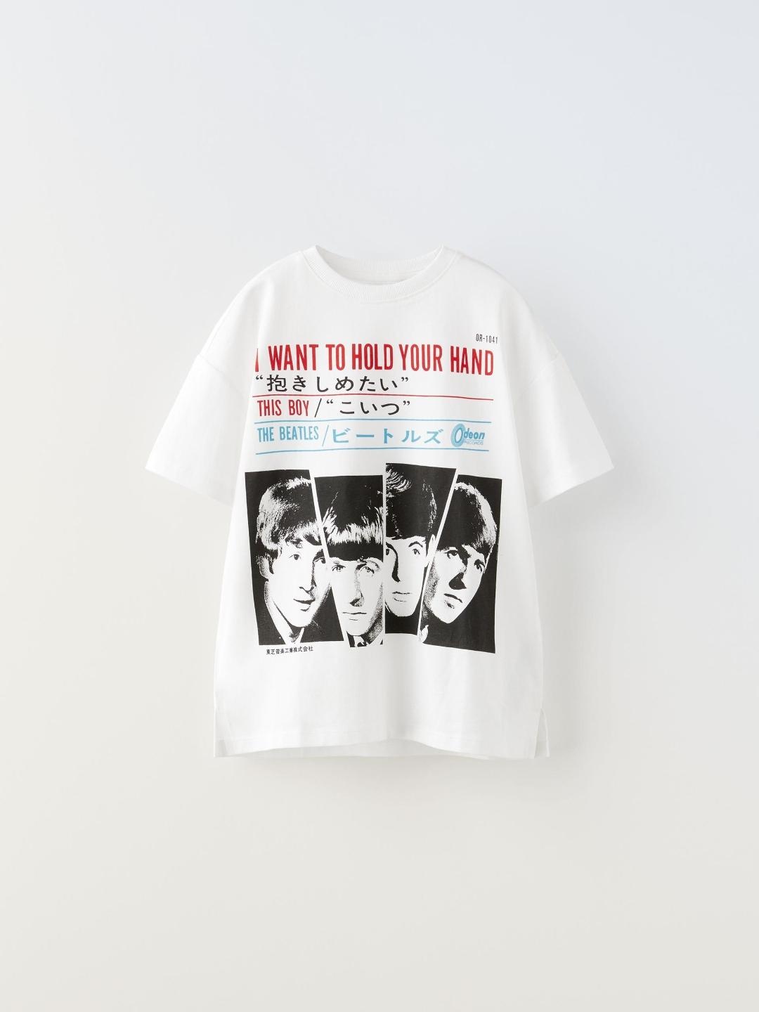 

ZARA Girls White Tshirts