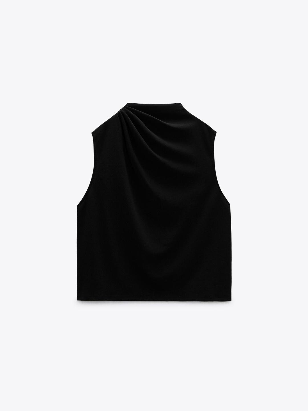 

ZARA Women Black Tshirts