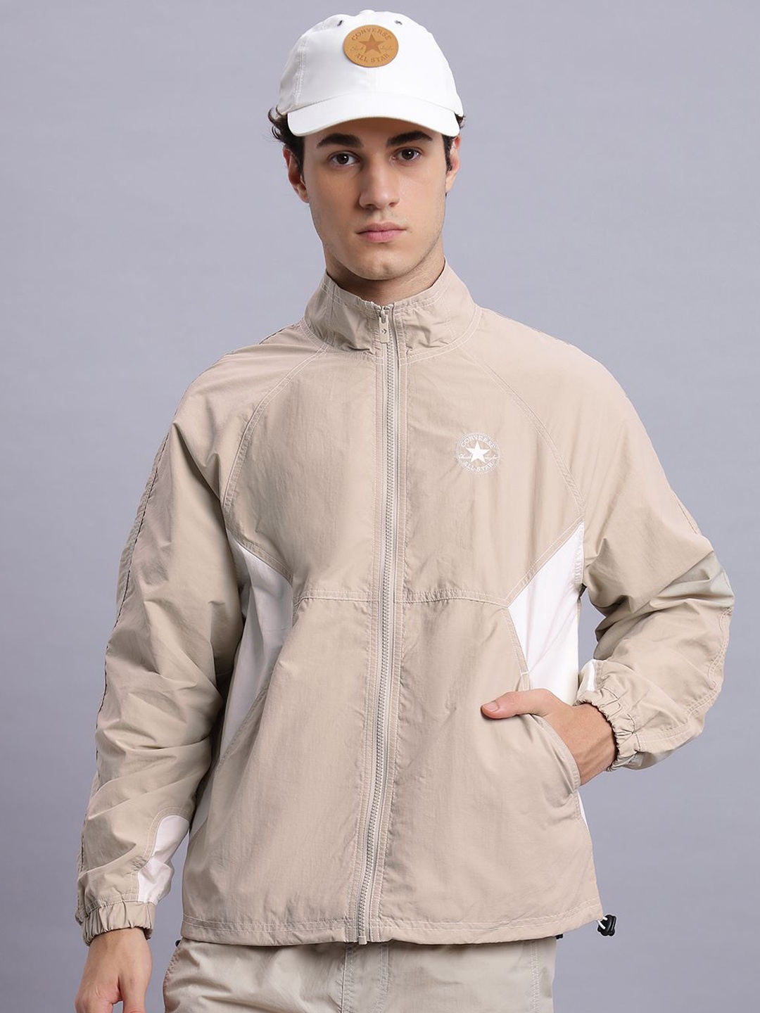 

Converse Men Starsprinter Jacket, Beige