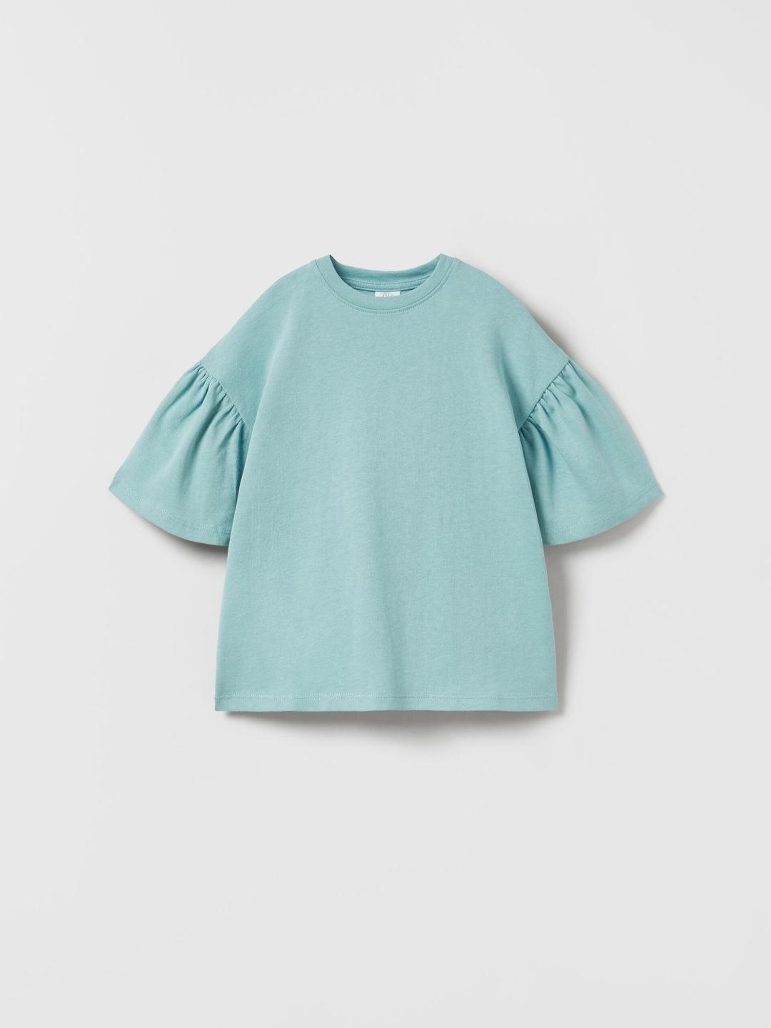 

ZARA Girls Blue Tshirts