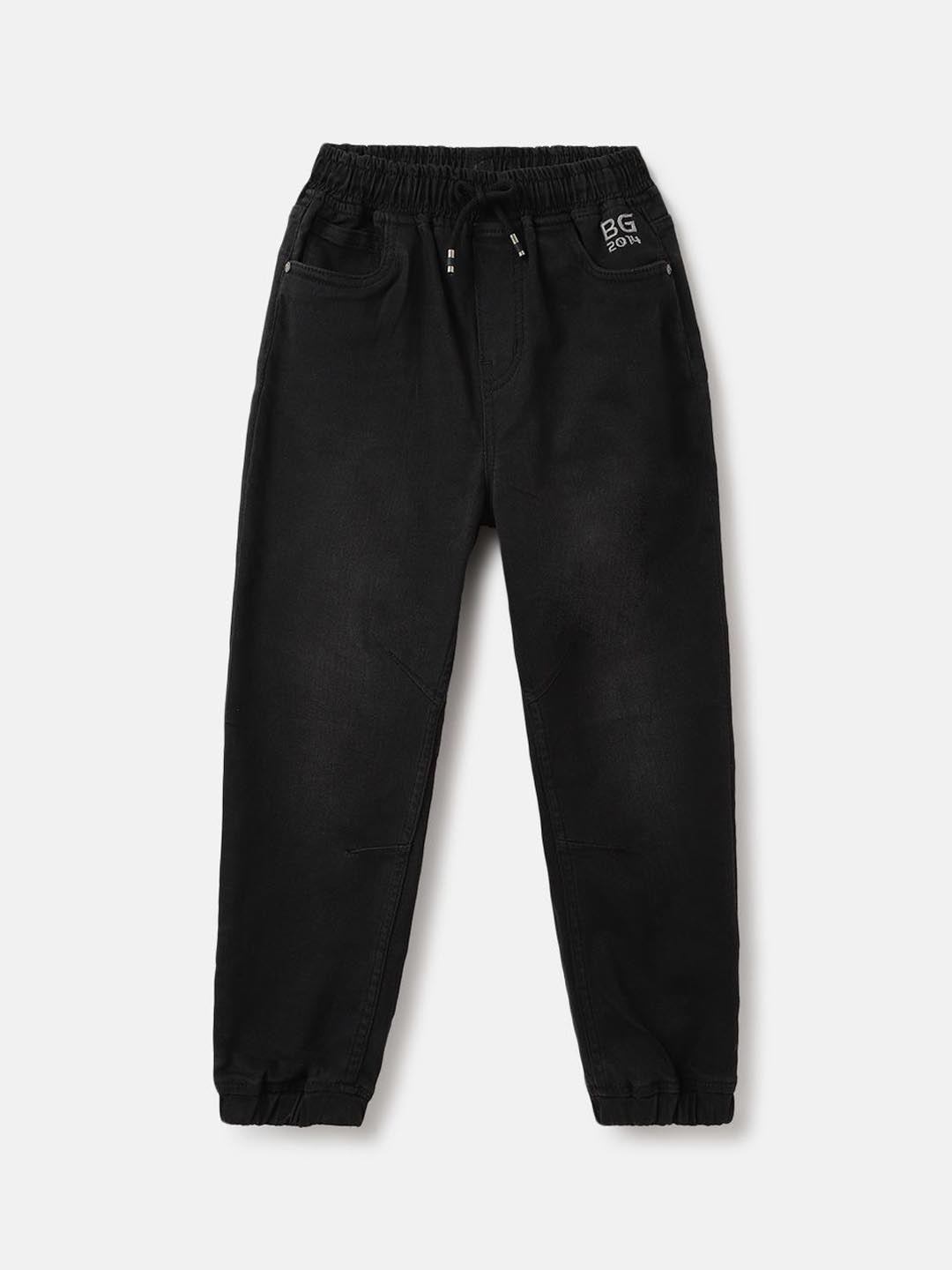 

Blue Giraffe Boys Stretchable Jeans, Black
