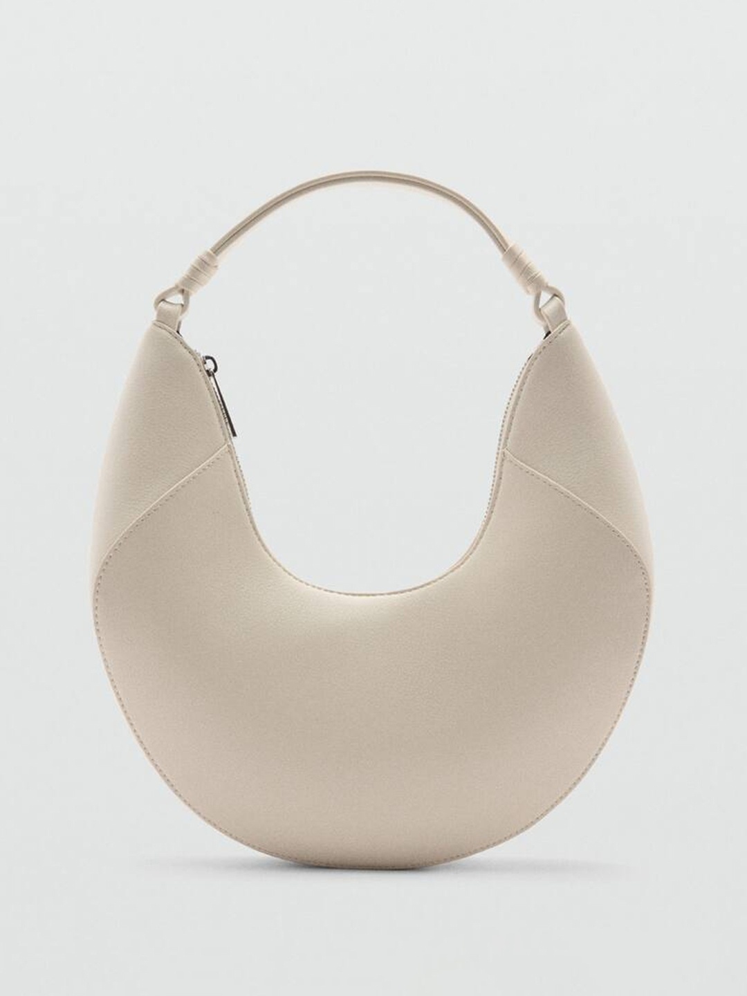 

MANGO Structured Shoulder Bag, Off white