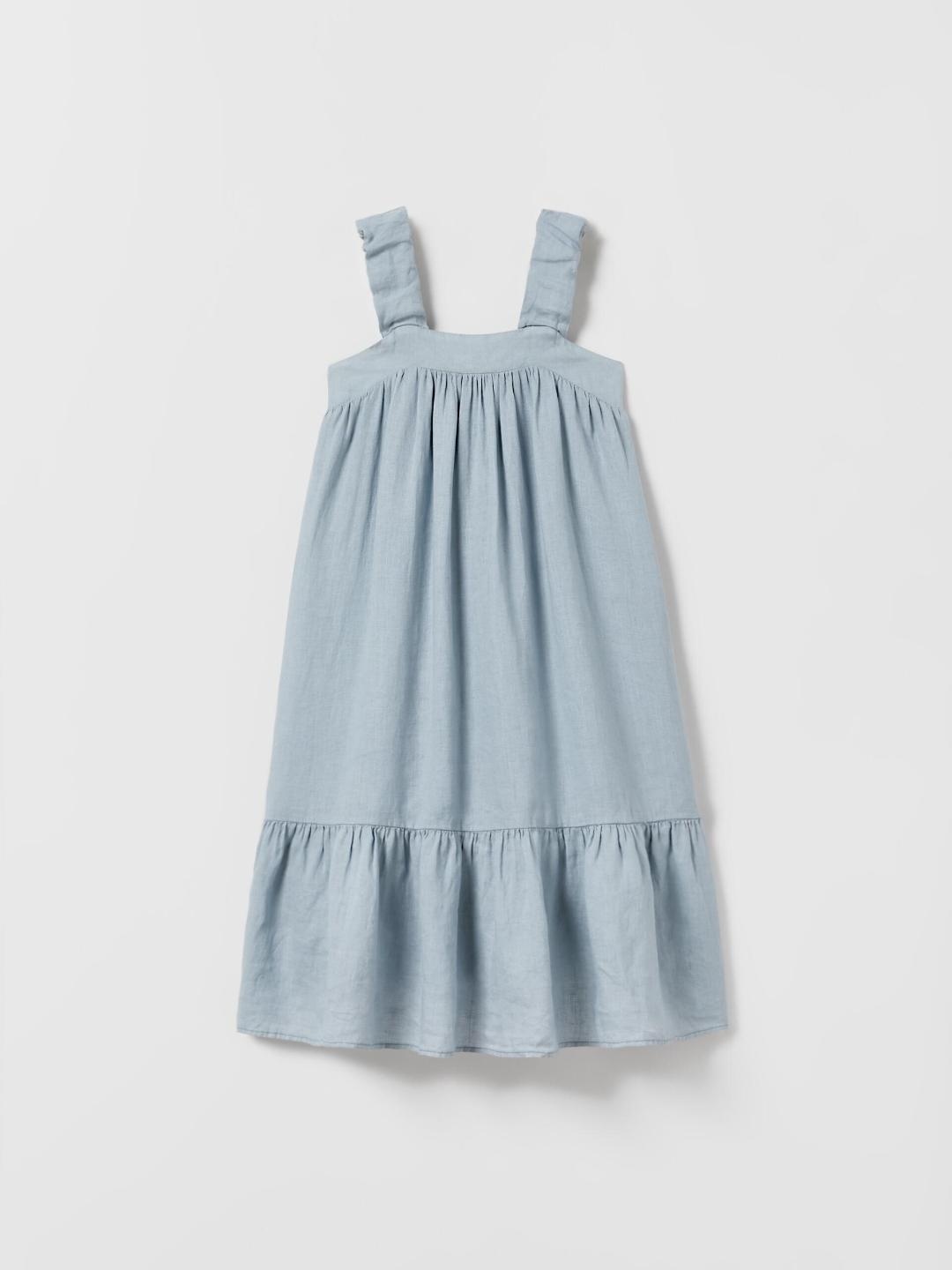 

ZARA Girls Blue Dresses