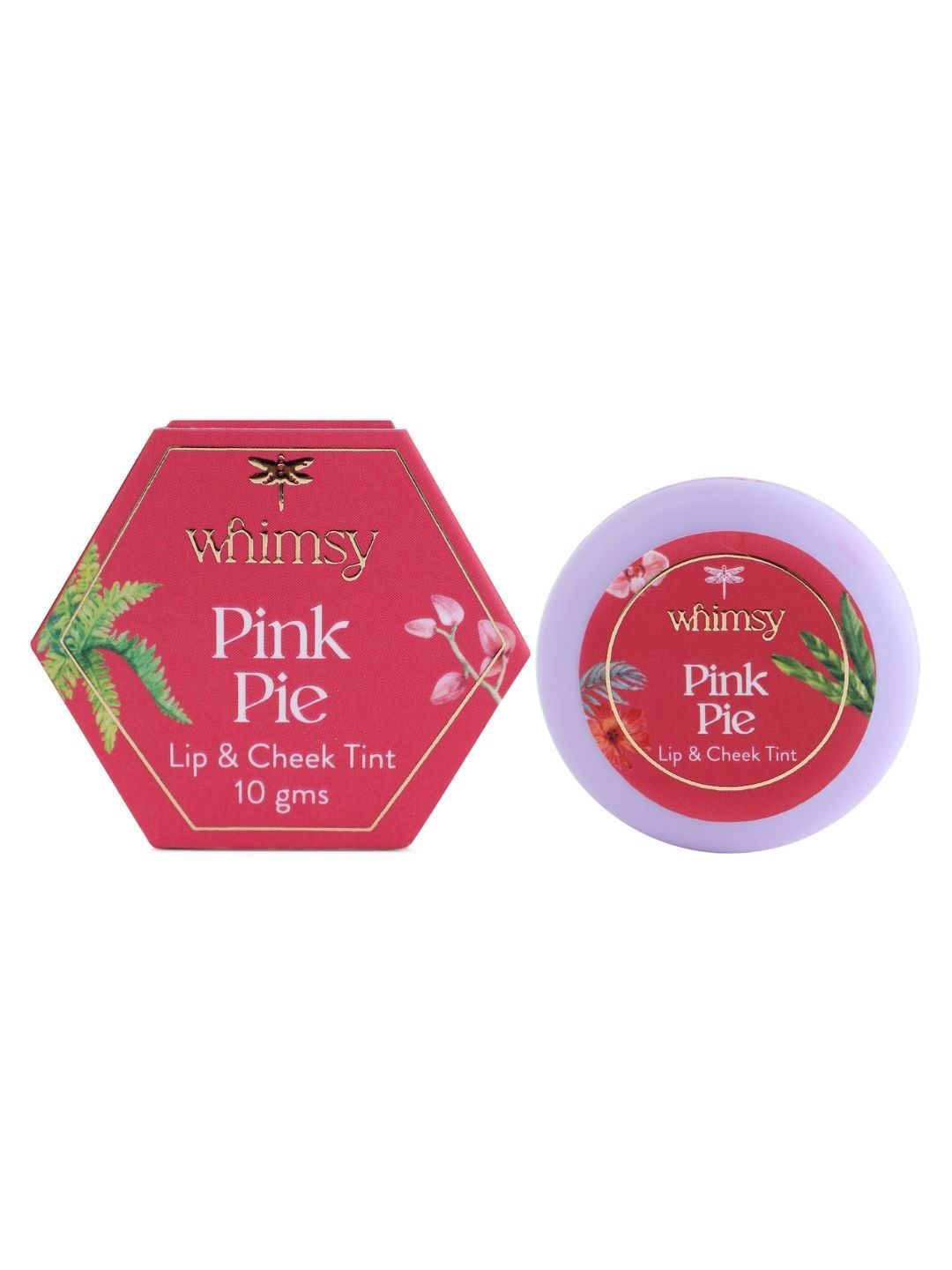 

Whimsy Beauty Pink Pie Non Toxic Lip & Cheek Tint Lip Balm- 10g