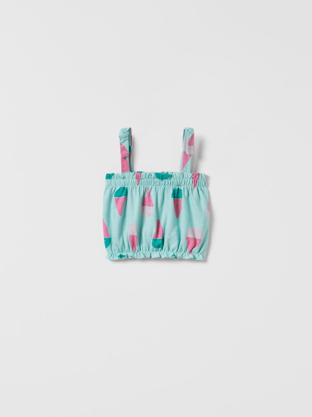 

ZARA Girls Tops, Turquoise blue