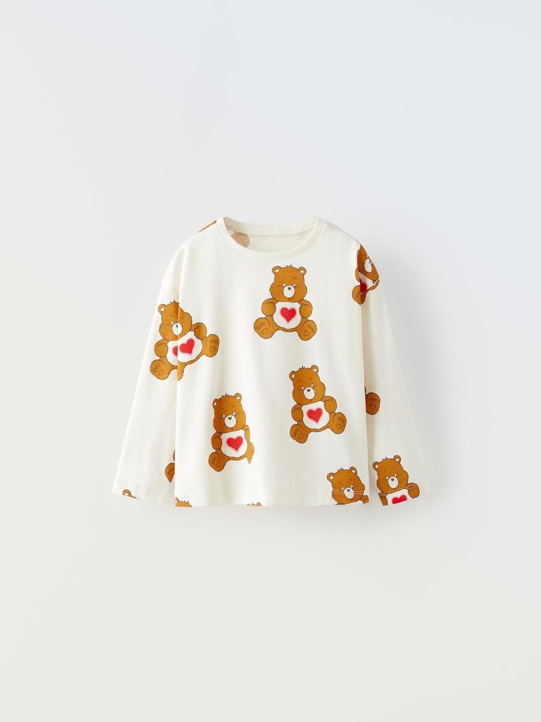 

ZARA Kids-Unisex Beige Tshirts