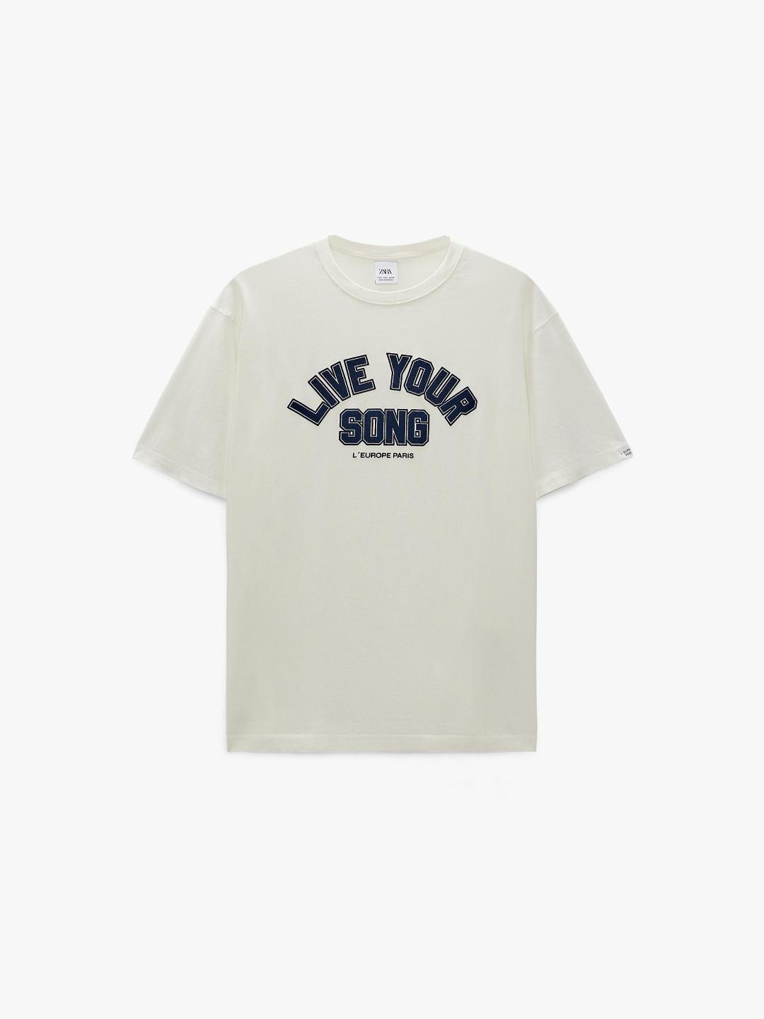 

ZARA Men White Tshirts