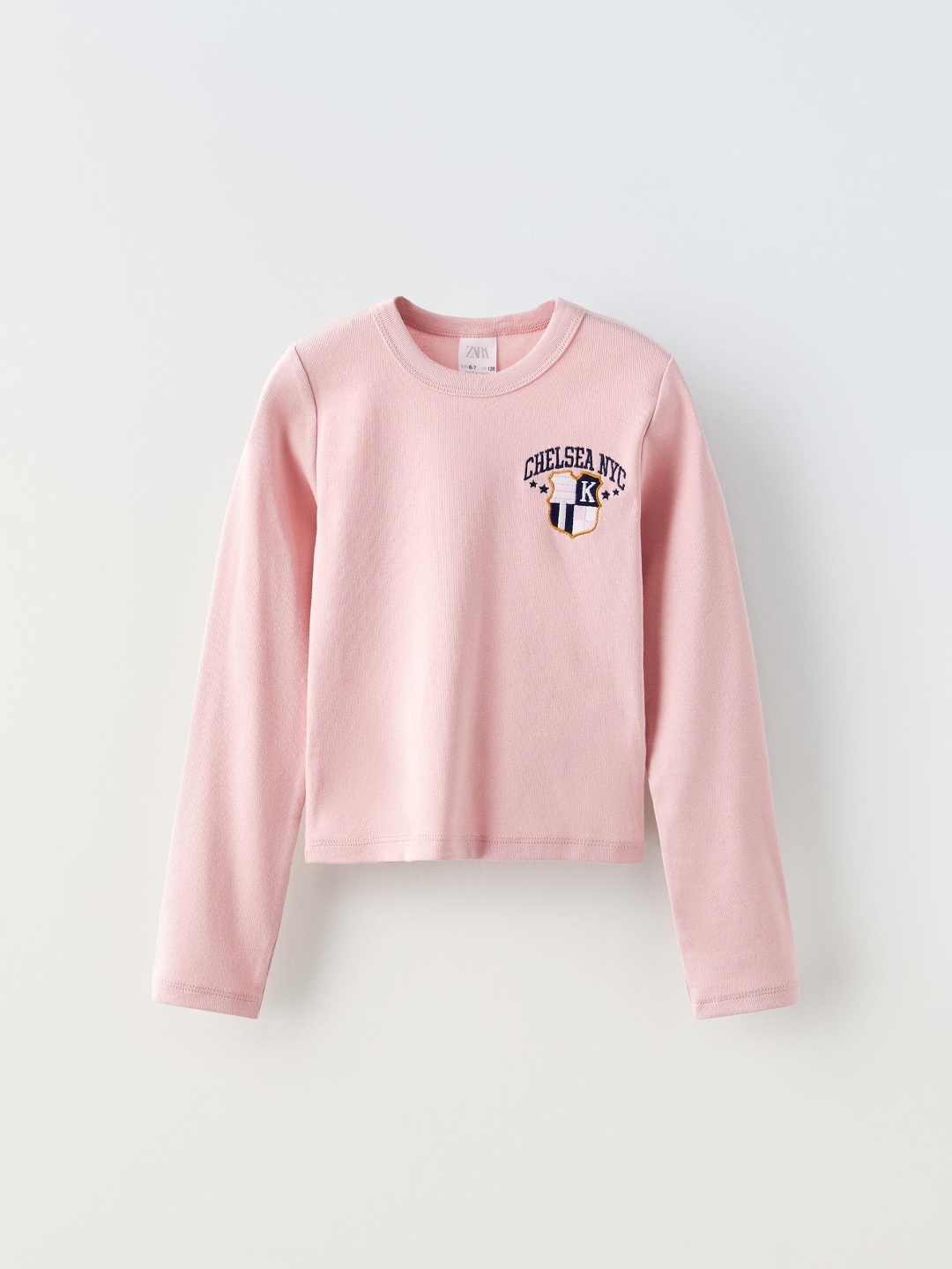 

ZARA Girls Blue Tshirts