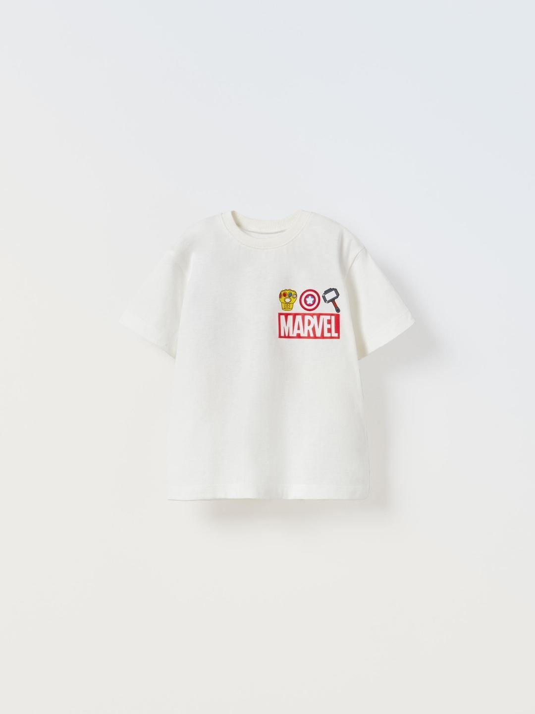 

ZARA Kids-Unisex White Tshirts