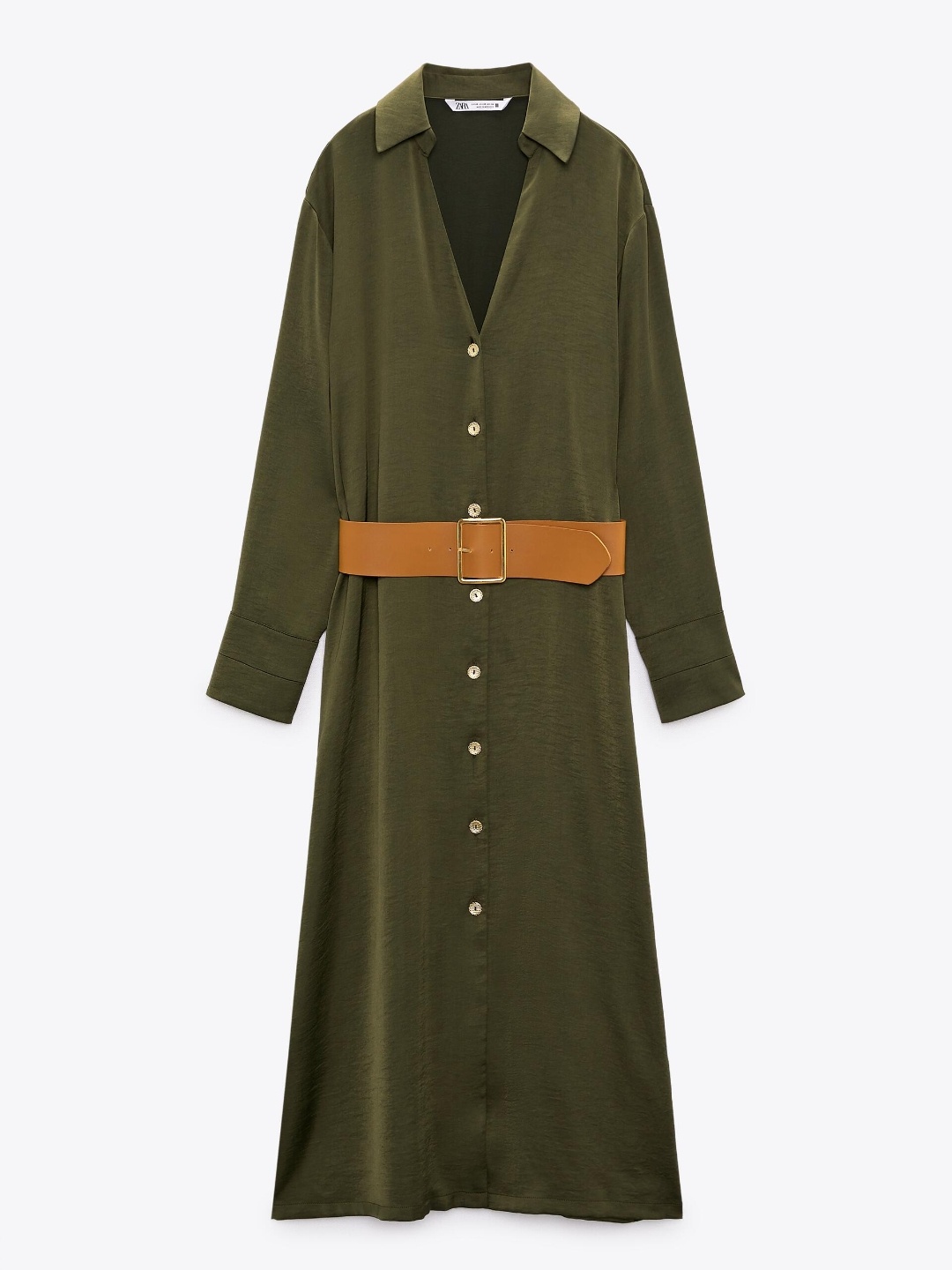 

ZARA Women Khaki Dresses