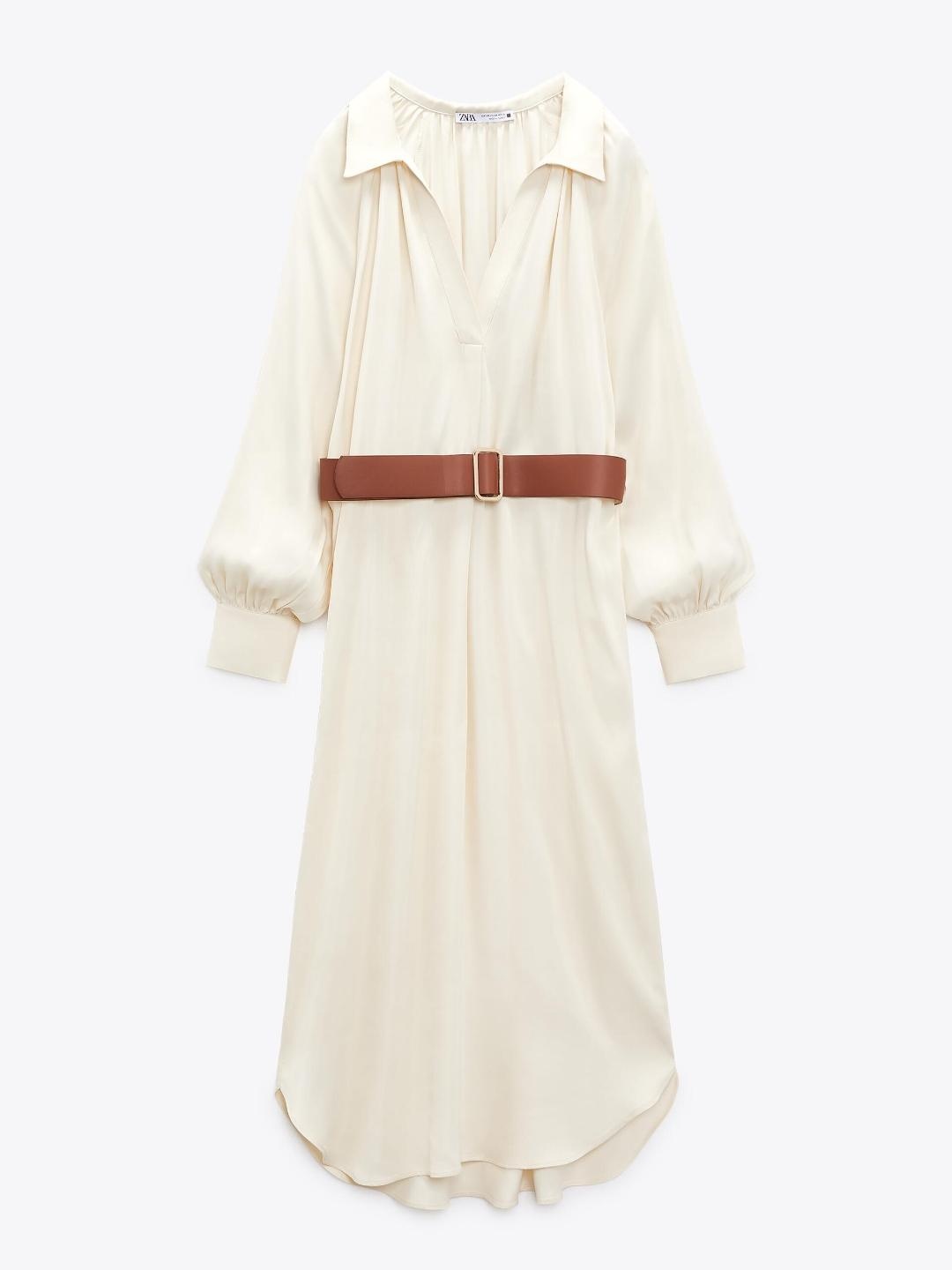 

ZARA Women Beige Dresses